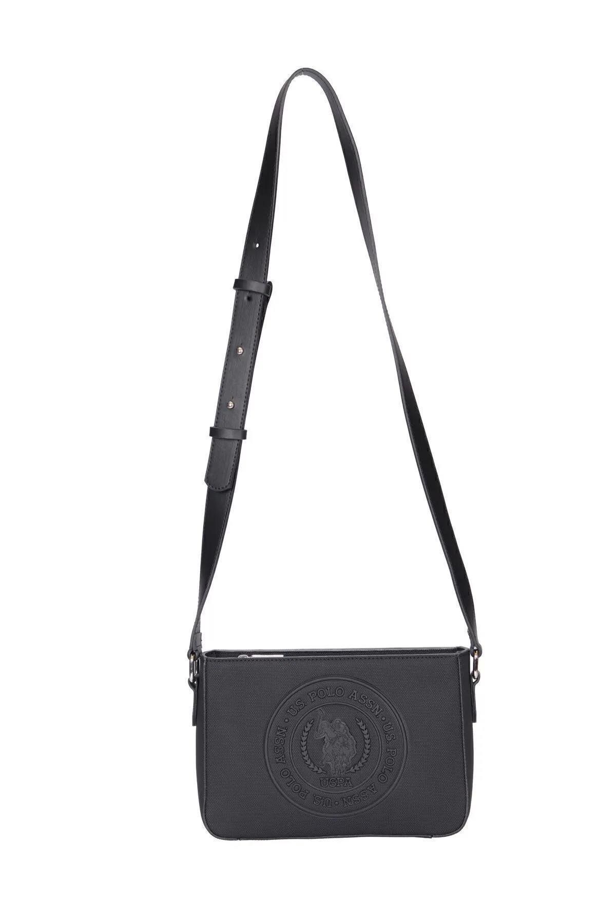 U.S. Polo Assn.-Base. Polo Assn Women's Messenger Bag-Black 3