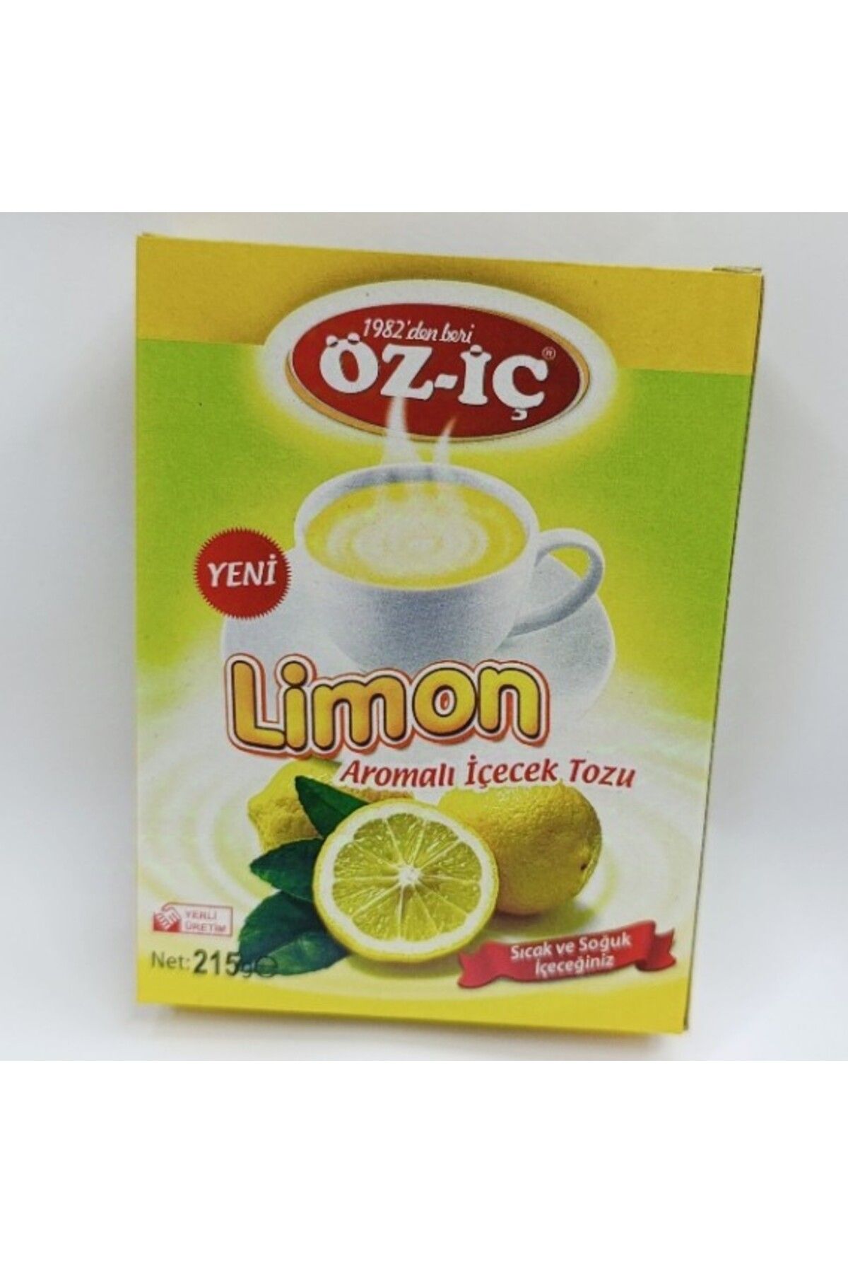 öziç Limon İçeçek Tozu 215 Gr