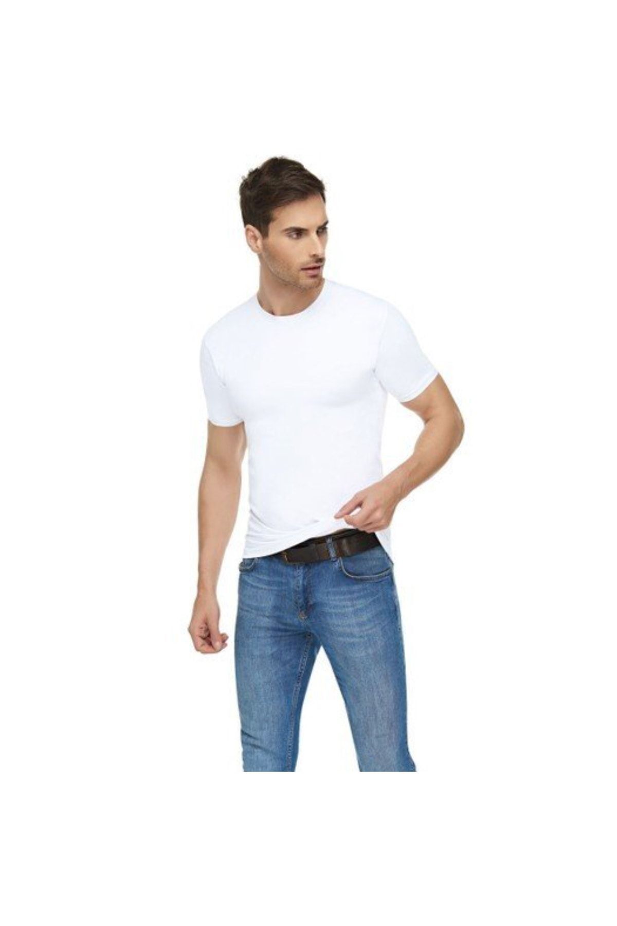 Tutku Elit  2’li Paket Elestan Erkek Sıfır Yaka Body Yeni Sezon - Görsel 6