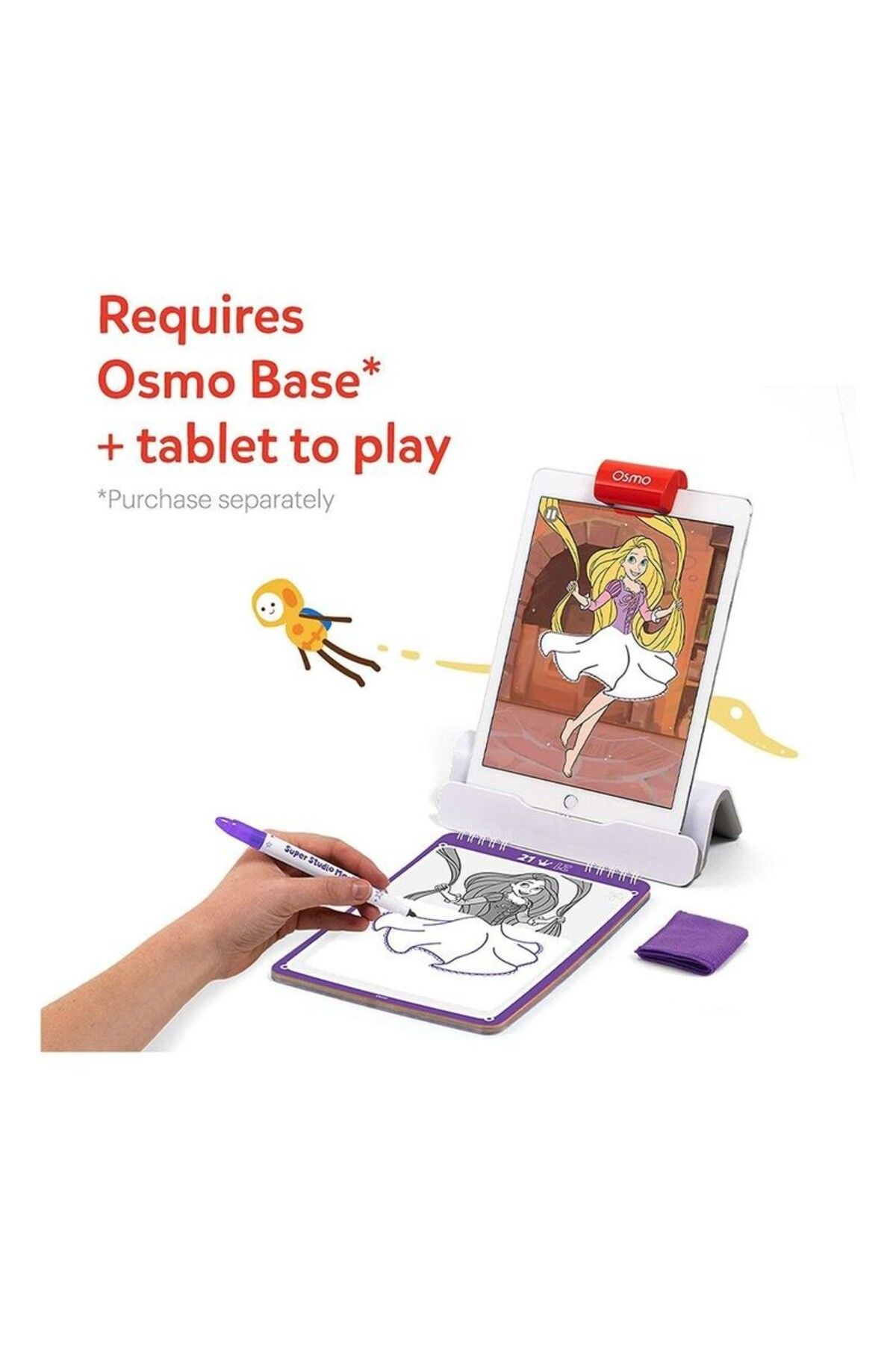 Osmo-Super Studio Disney Princess Fun Drawing - Tutorial Activity for Ages 5-11 2