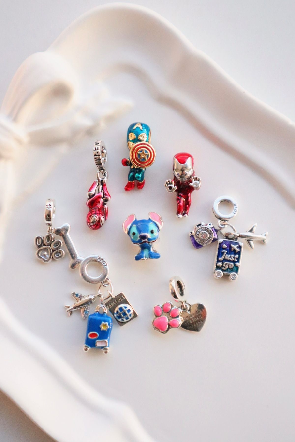 EFBUTİK-Hanging Ankle Clip Paw Bone Charm 2
