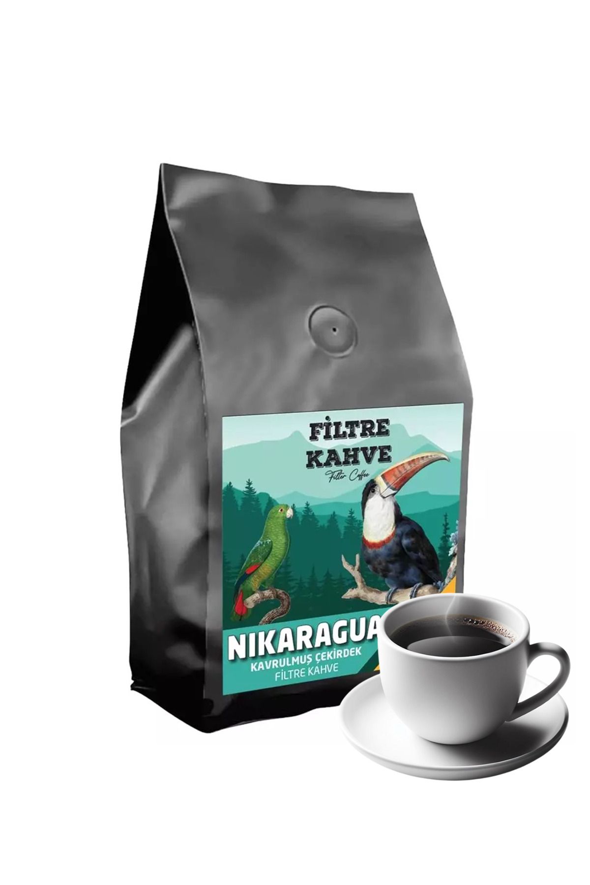 OrdoVeni Nikaragua Kavrulmuş Çekirdek Filtre Kahve 250 Gr- Geleneksel Lezzet, Taze Ve Pratik - Coffee