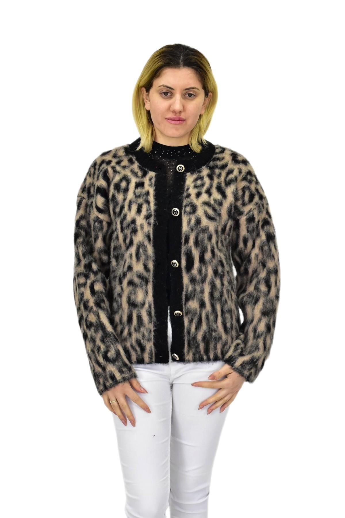 GÜLSELİ-Women's Soft Knitwear Cardigan Bgl-St04088 5