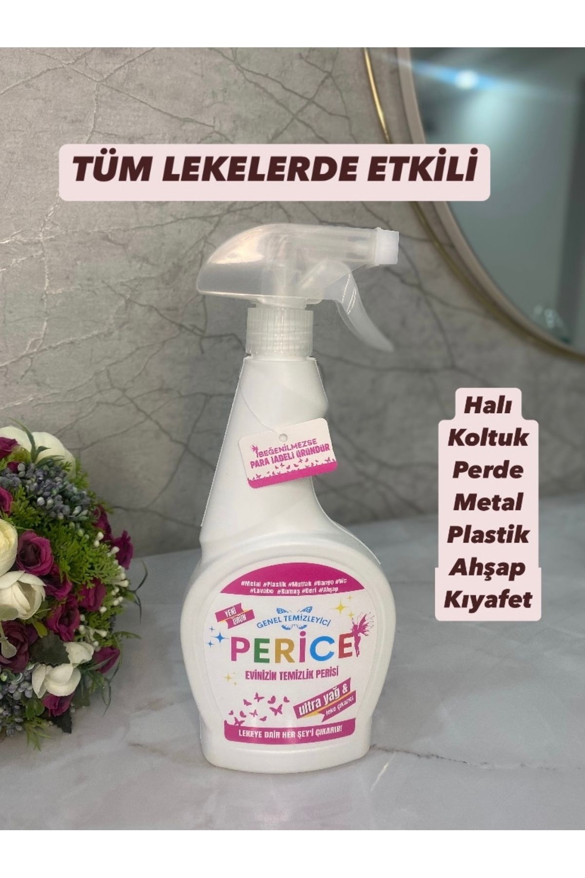 PERİCE Perice Ultra Yağ ve Leke Çıkarıcı Tüm Yüzeylerde Etkili Lekeye Dair Herşeyi Çıkarır