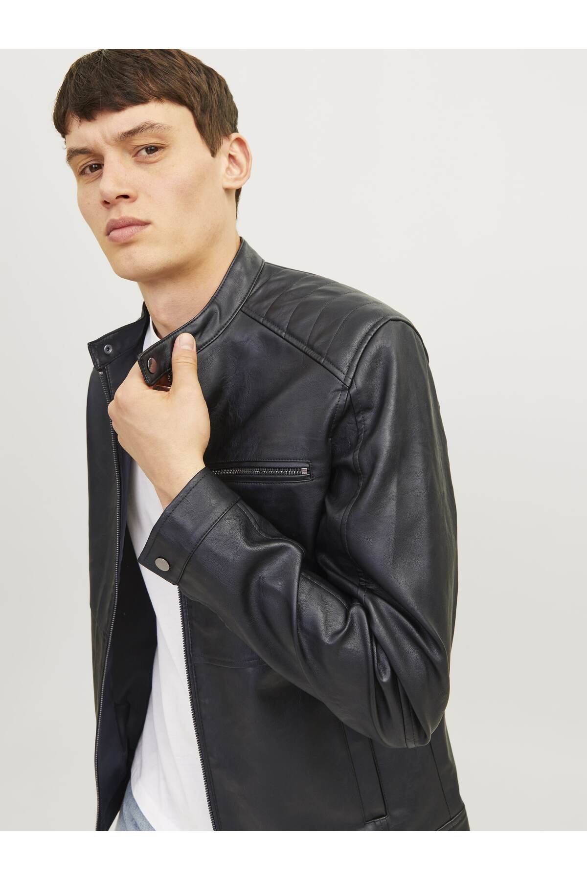کت مردانه راسته آستین بلند | جک اند جونز Jack & Jones TYC2F7818E75F19709 - تصویر 6