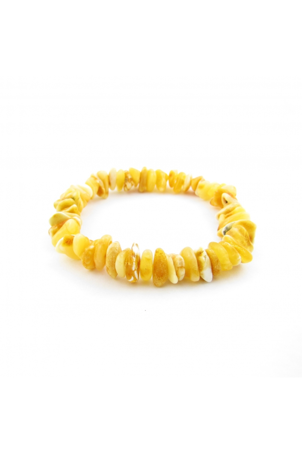 Adult Amber Bracelet Certified Original Matte Yellow Color Sequence Series
