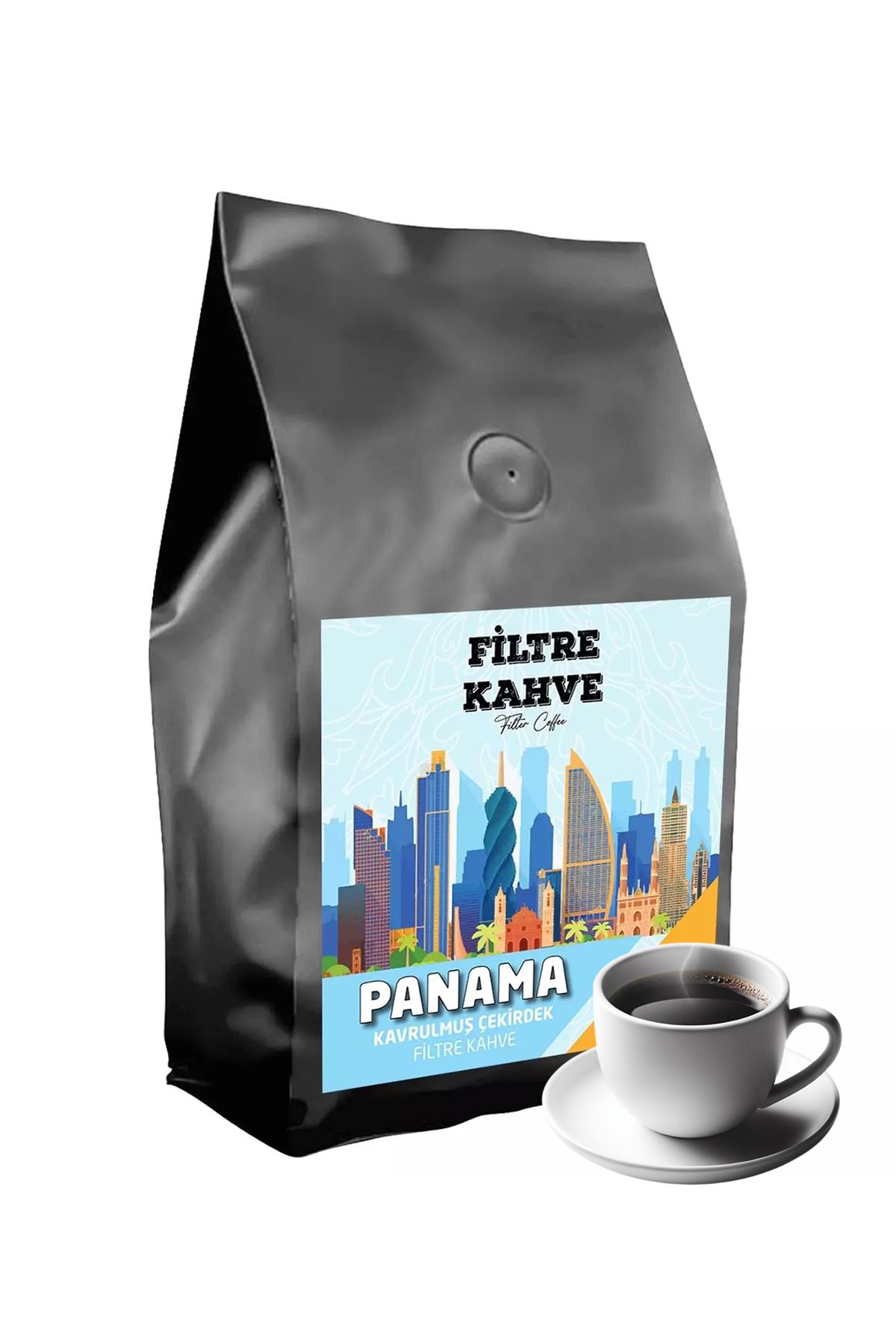 OrdoVeni Panama Kavrulmuş Çekirdek Filtre Kahve 250 Gr- Geleneksel Lezzet, Taze Ve Pratik - Coffee