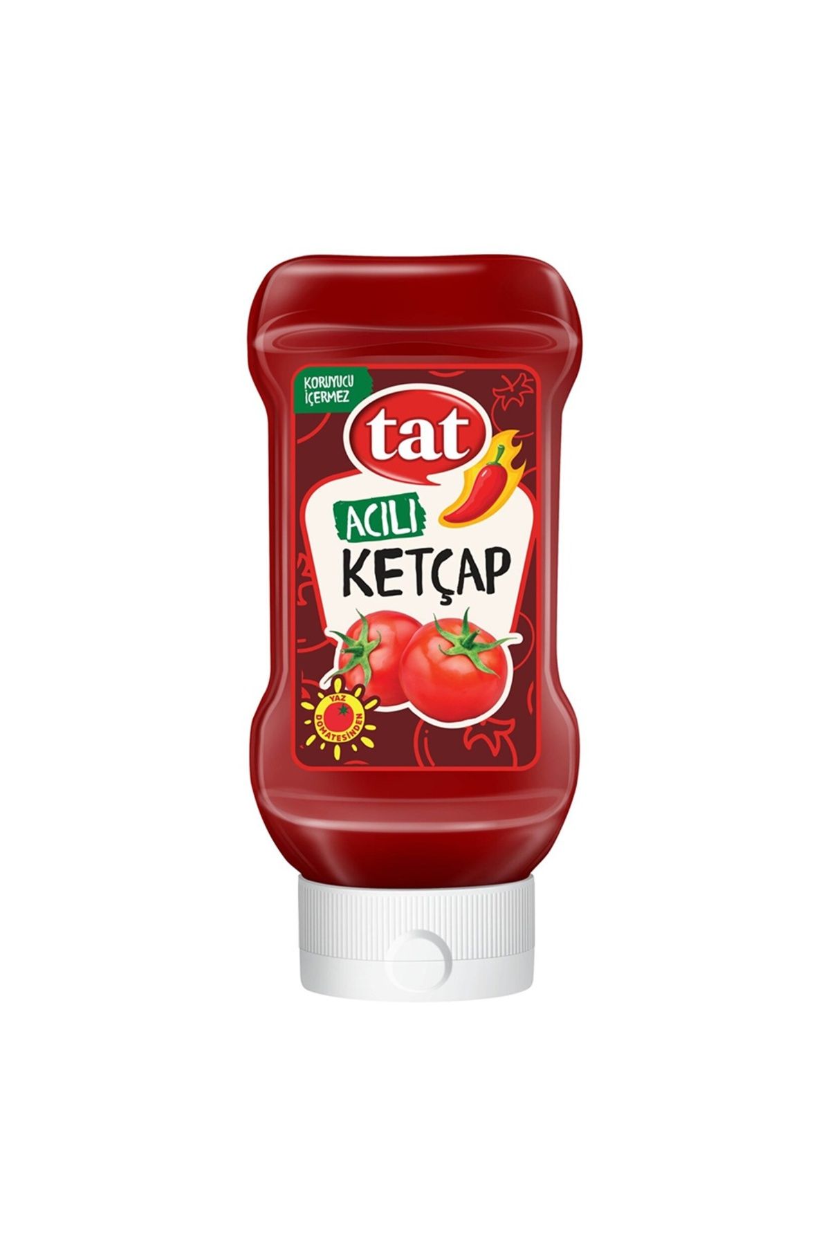 Tat Acılı Ketçap 390 gr Paket (3 ADET)