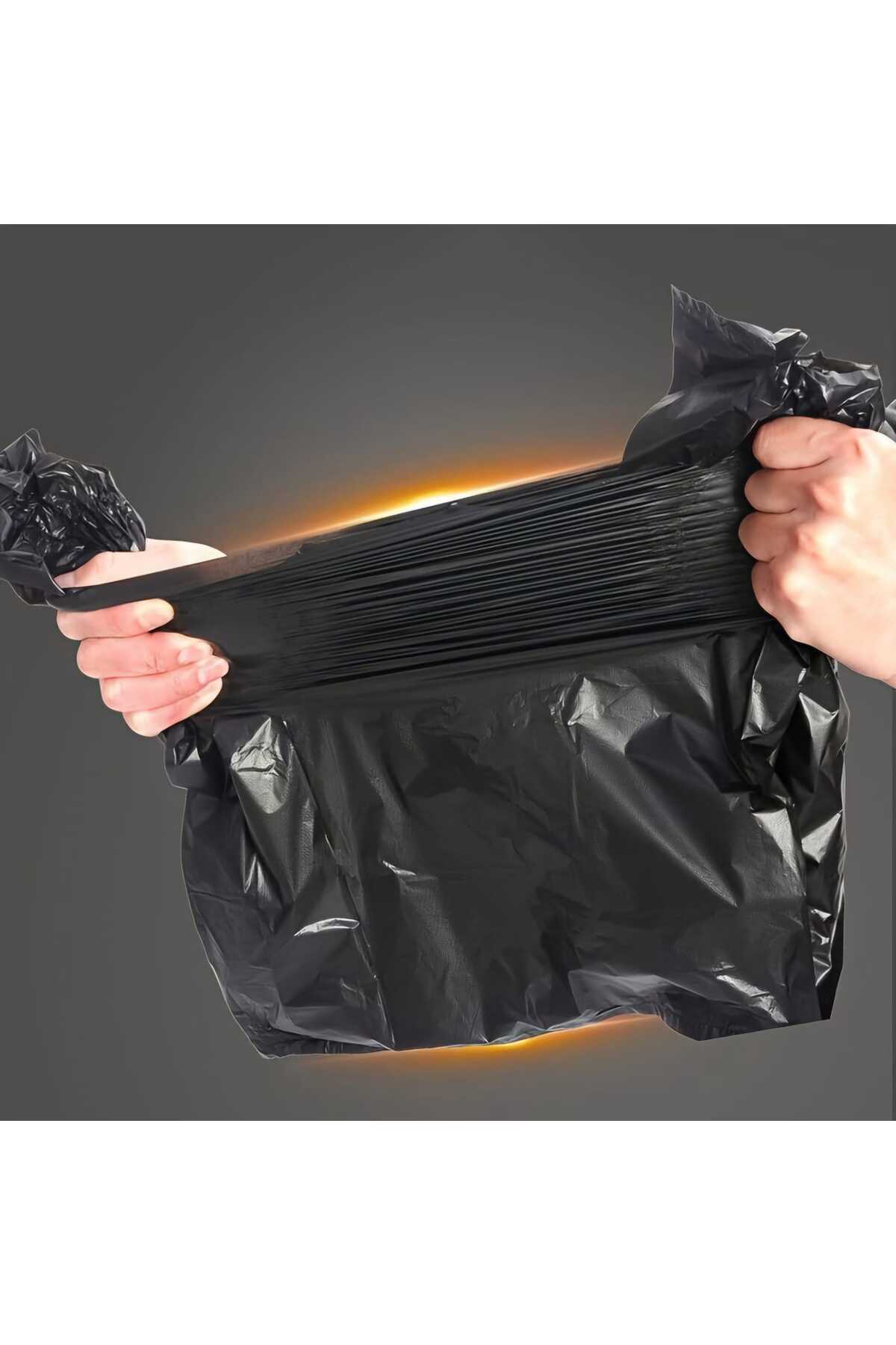 Siyah Hışır Atlet Poşet Market Manav Poşeti Çöp Poşeti Kalın Küçük Boy 1kg — Koksal Pack — Paketleme Malzemesi (3)