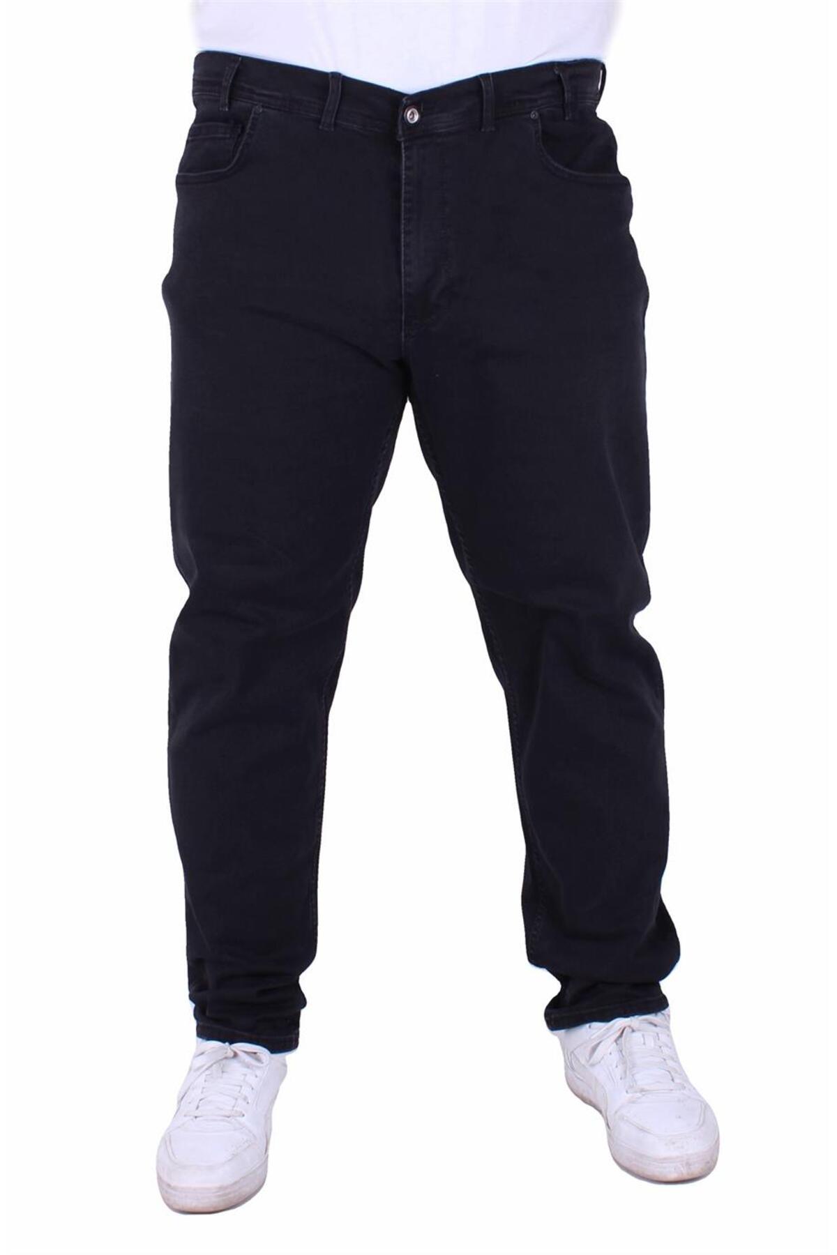 MocGrande Büyük Beden Kot Pantolon Power Lycra Madrid 11900 Antrasıt
