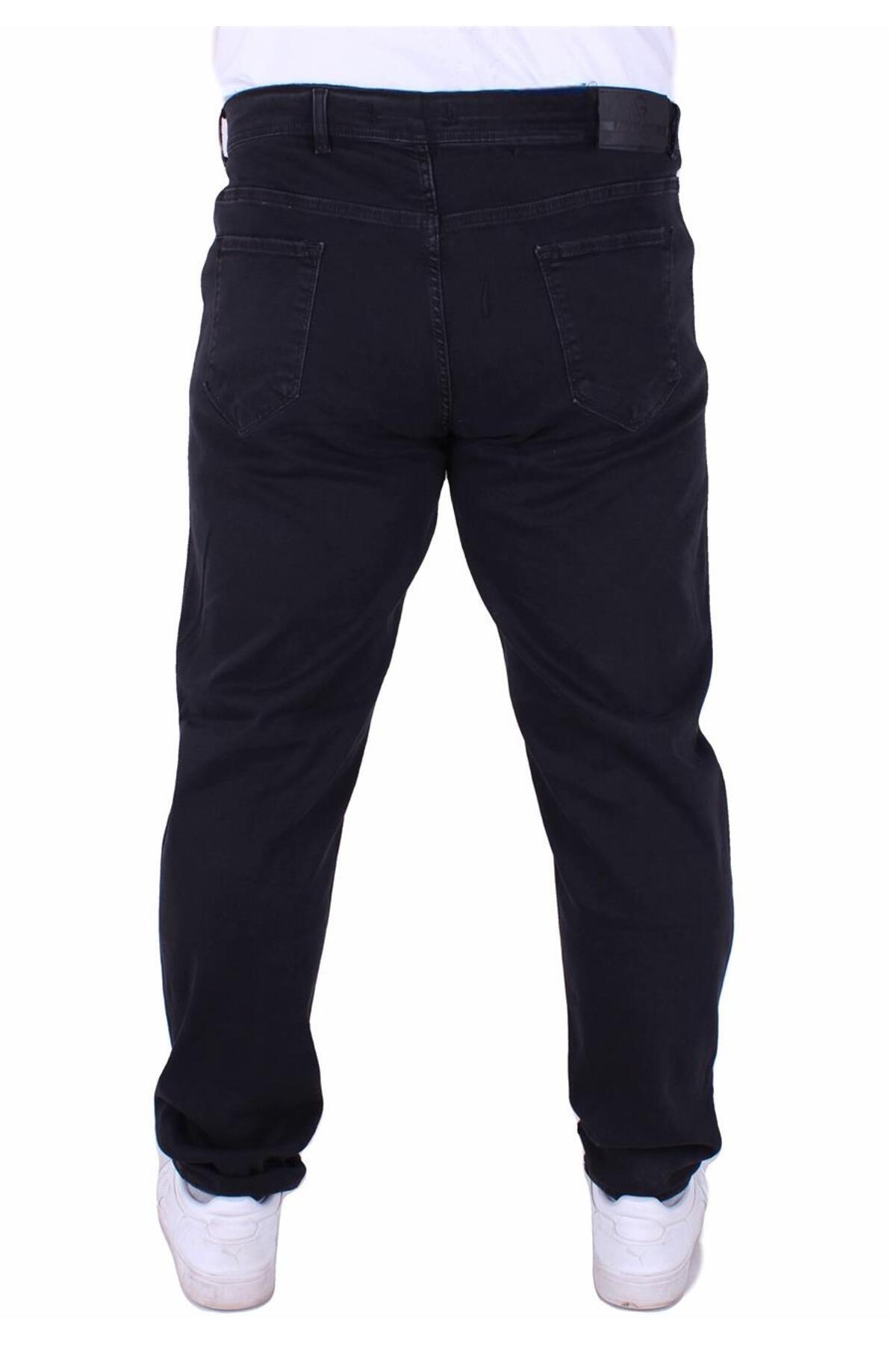 MocGrande Büyük Beden Kot Pantolon Power Lycra Madrid 11900 Antrasıt görsel 4