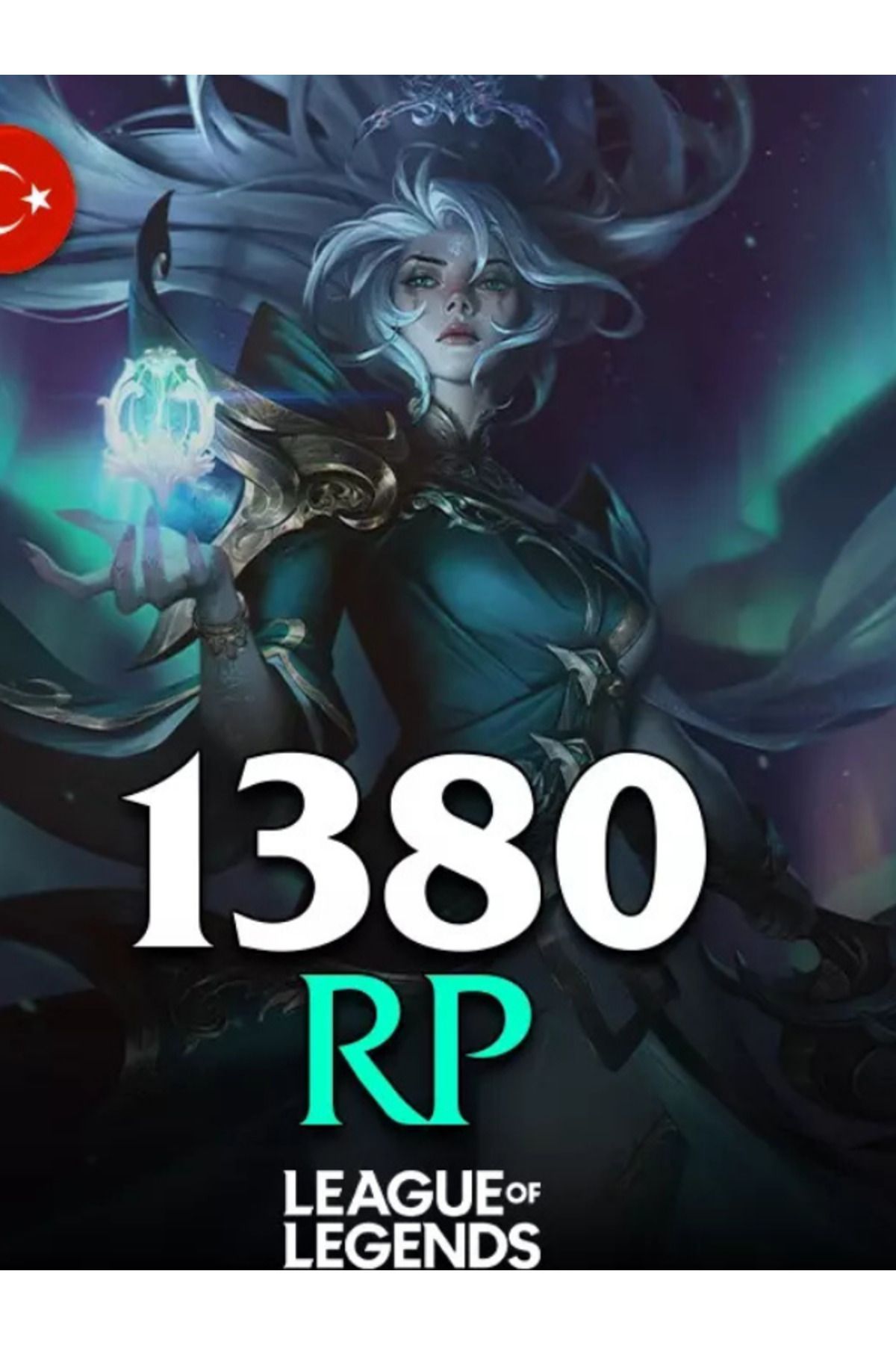 League of Legends 1380 Rp Riot Points