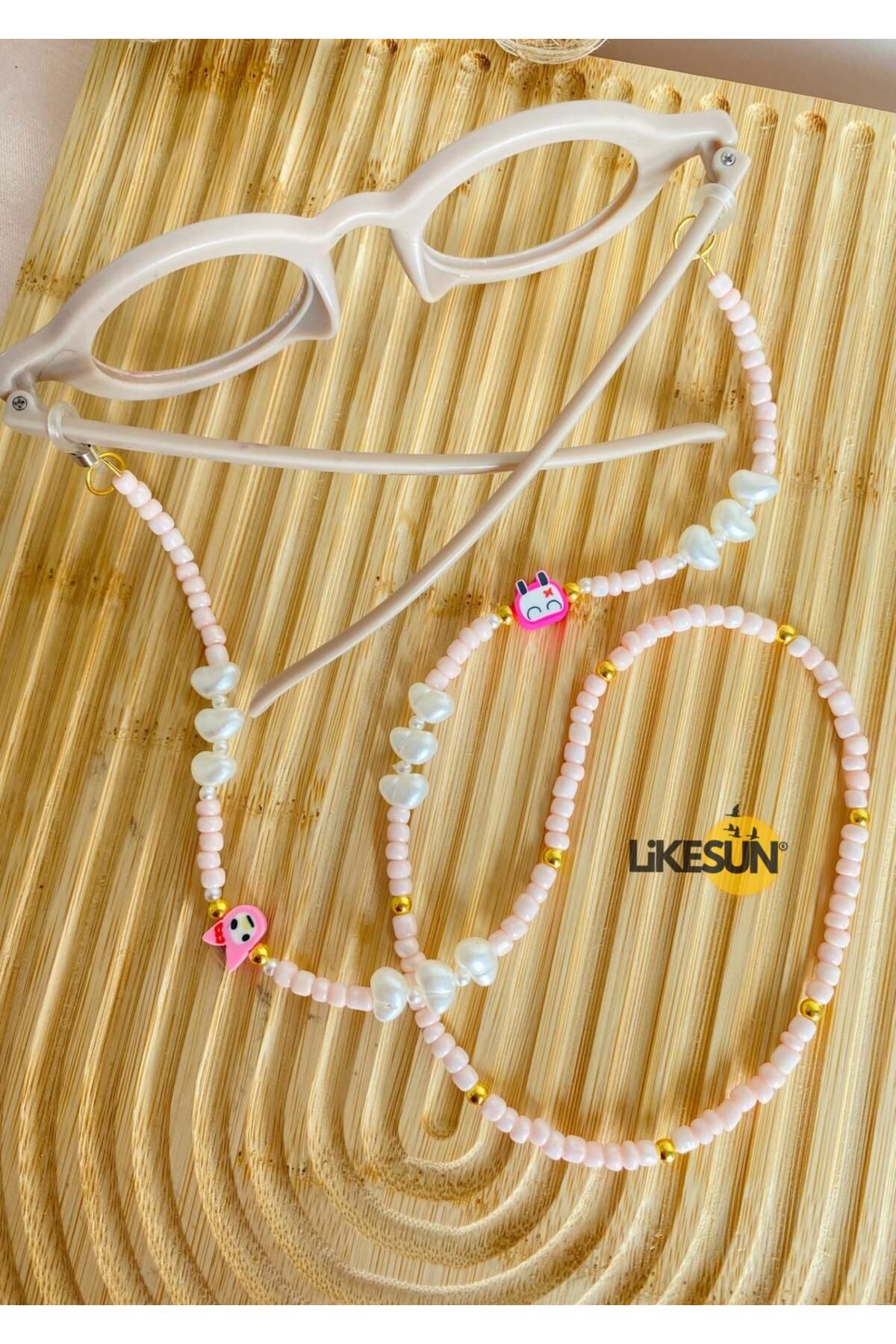 LiKESUN HOME-Fimo Children's Glasses Strap Eyeglasses Lanyard Glasses Chain 3