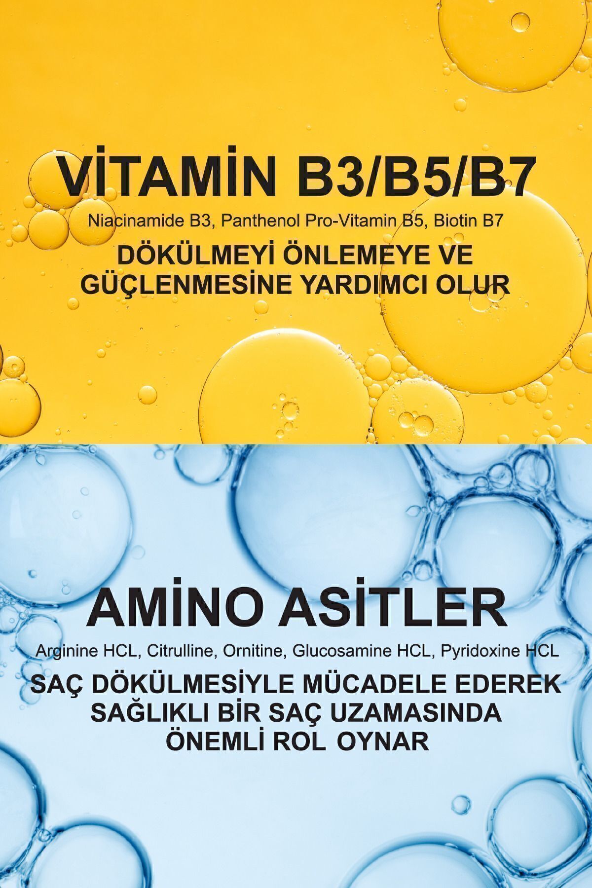 Halalles Saç Dökülmesine Karşı Şampuan – Sülfatsız & Vegan Formül 300 ml-5