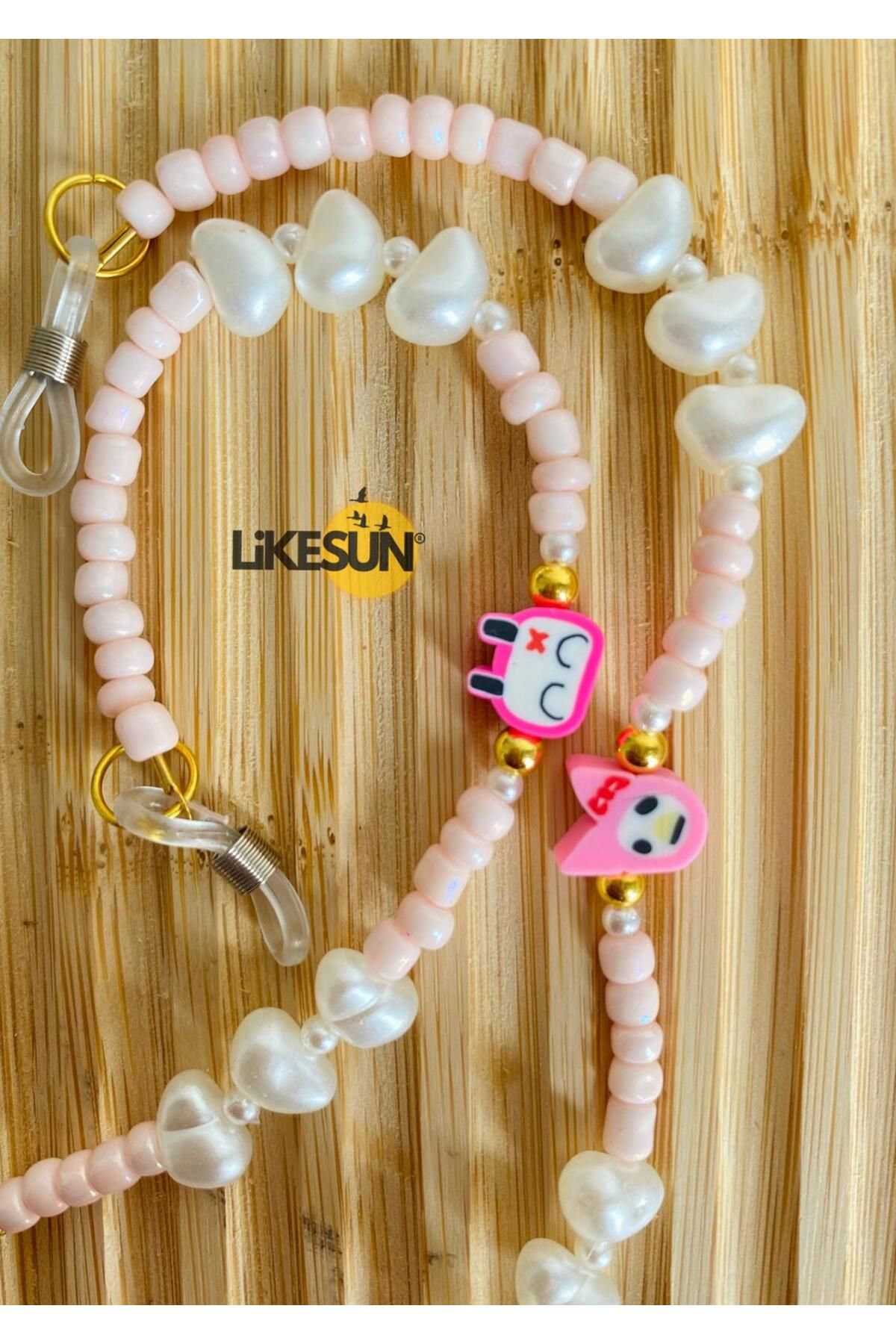 LiKESUN HOME-Fimo Children's Glasses Strap Eyeglasses Lanyard Glasses Chain 5