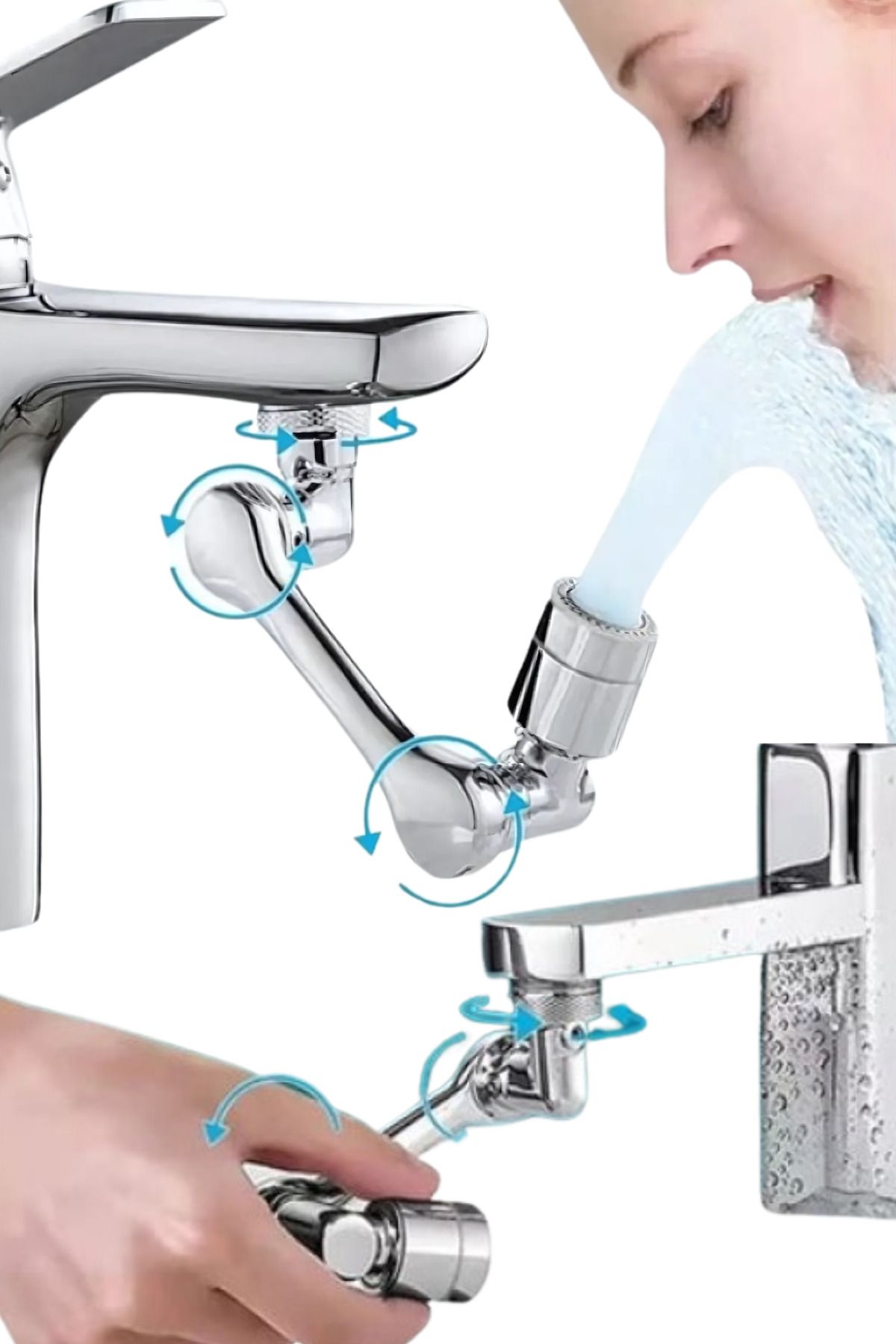 Vekorr-Practical Acrobat Faucet - Versatile Motion, Perfect Cleaning 3