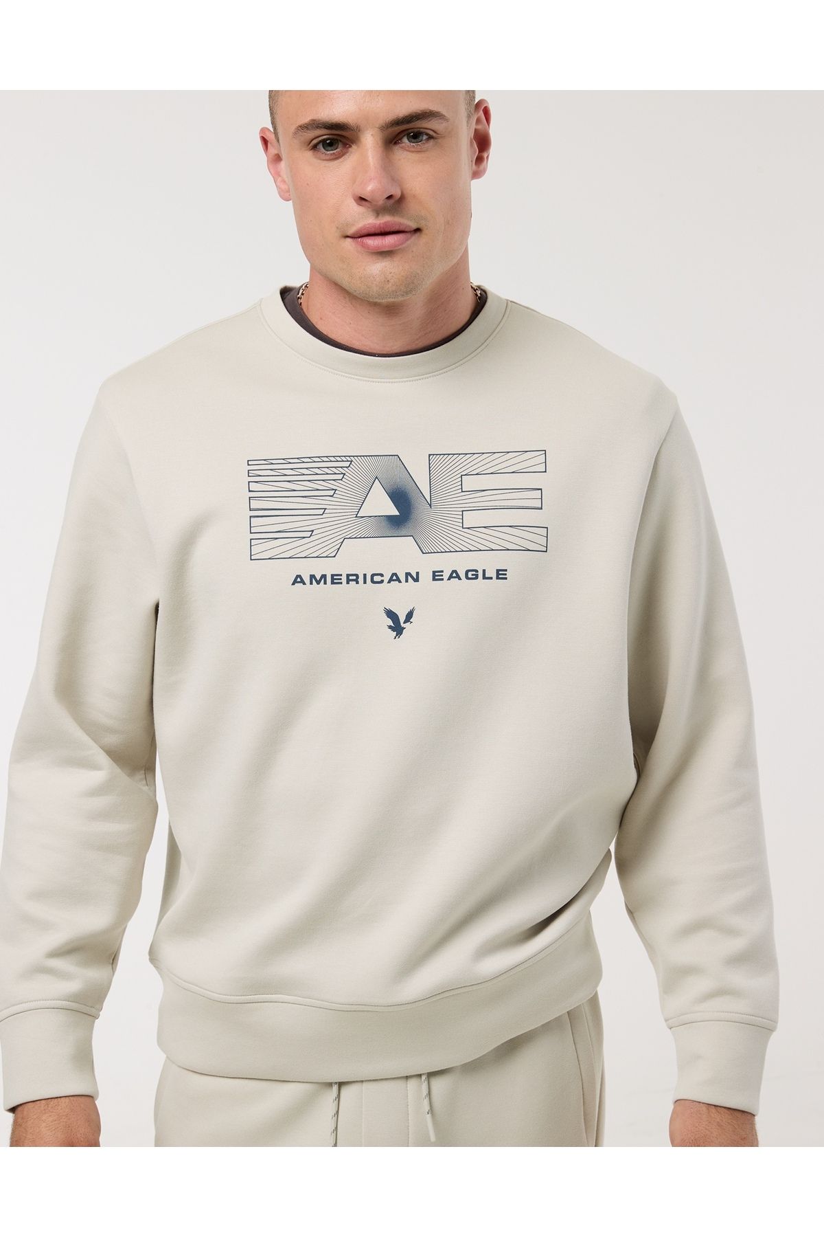 AMERICAN EAGLE-سويت شيرت AE 24/7 برقبة دائرية 2