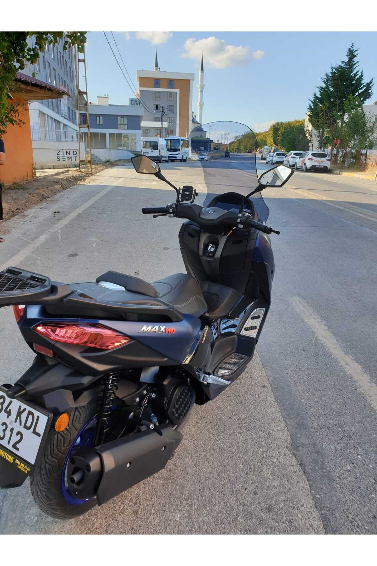 Arora Max PRO Siperlik Ön Cam 2023-2025 Model 65cm Füme Renkli 4mm ORTA BOYLU CAM