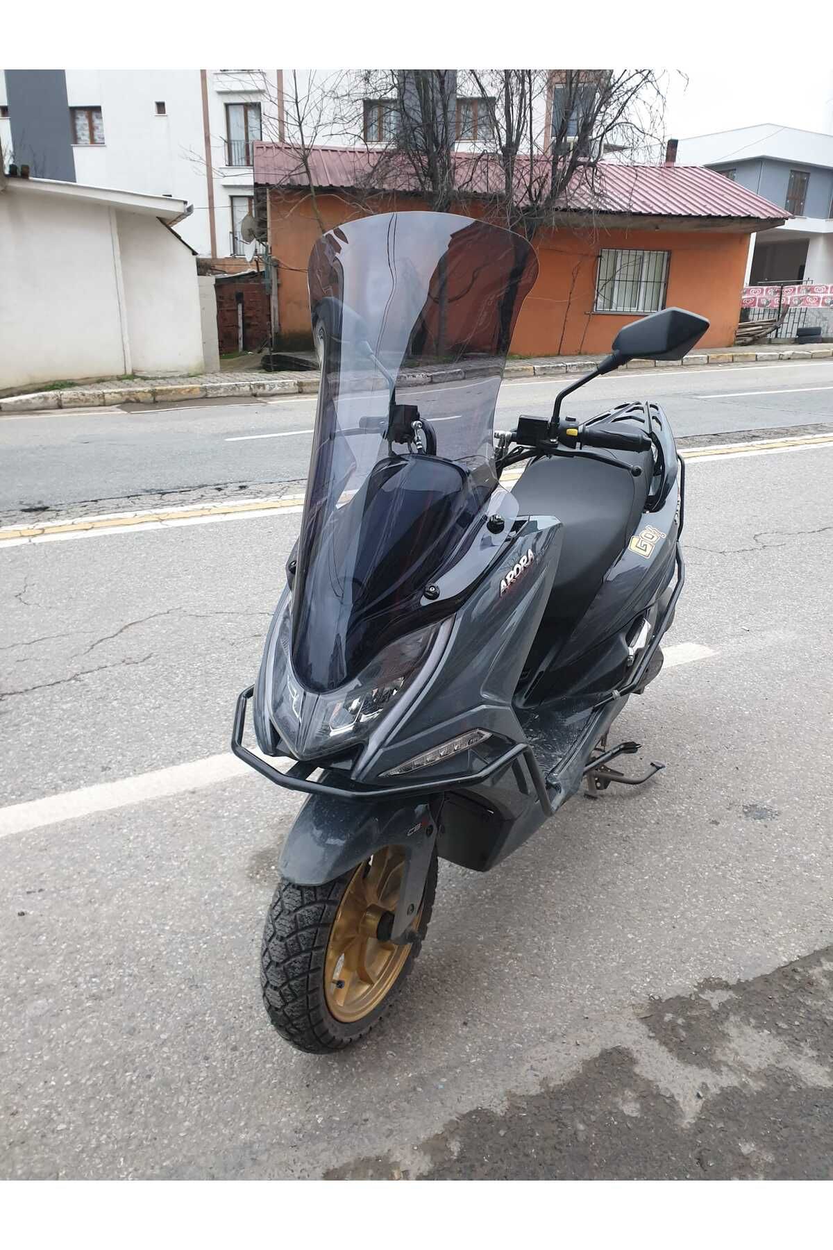 Arora Safari PRO Siperlik Ön Cam 2023-2025 Model 80cm Füme Renkli 4mm UZUN CAM