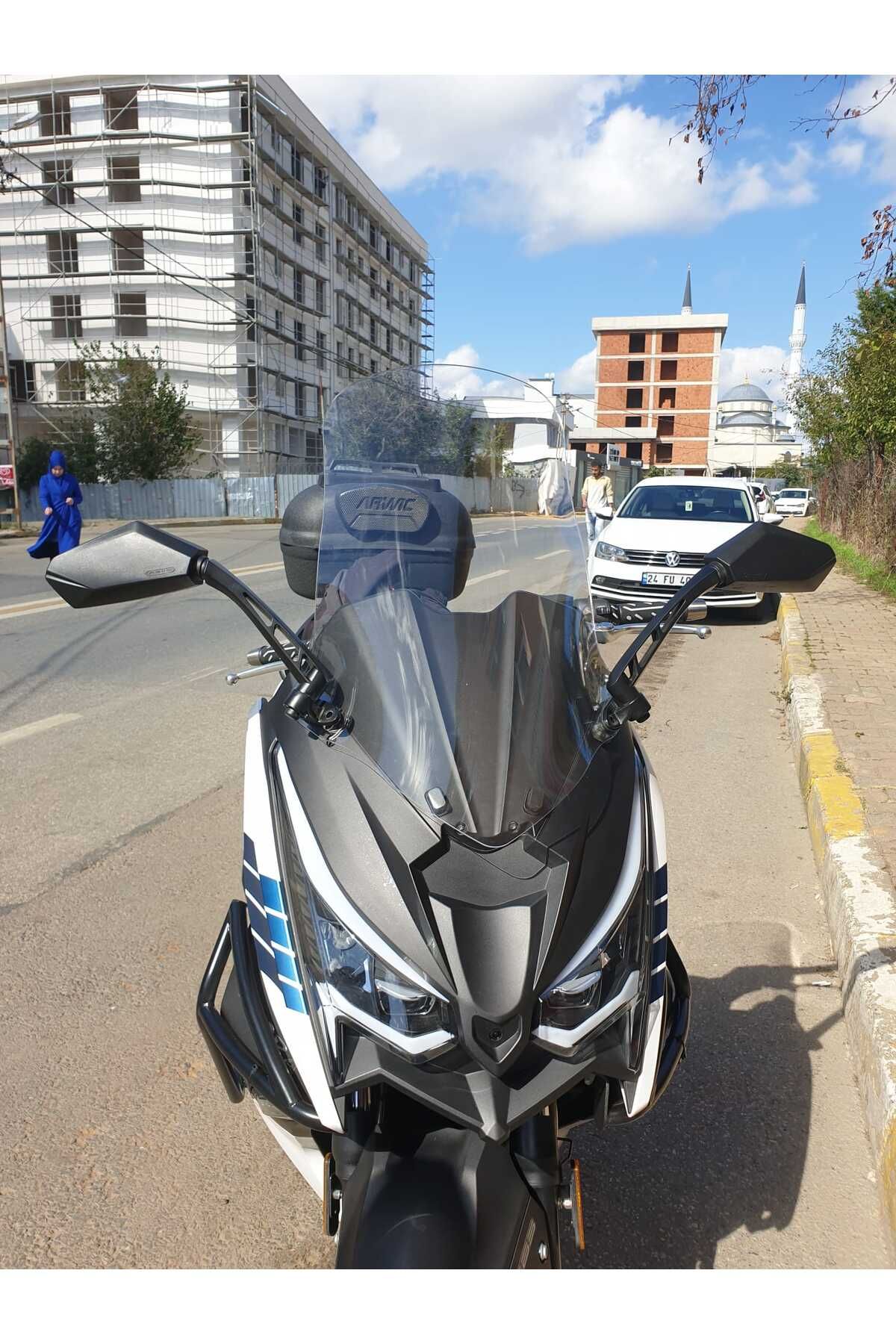 Arora Chinf 318 Siperlik Ön Cam 2023-2025 Model 75cm Şeffaf Renkli 4mm UZUN CAM