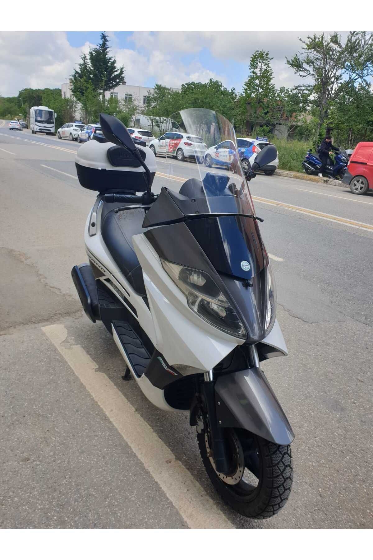 Benelli Zafferano 250 Siperlik Ön Cam 2015 2016 Model 48cm Şeffaf Renkli 4mm