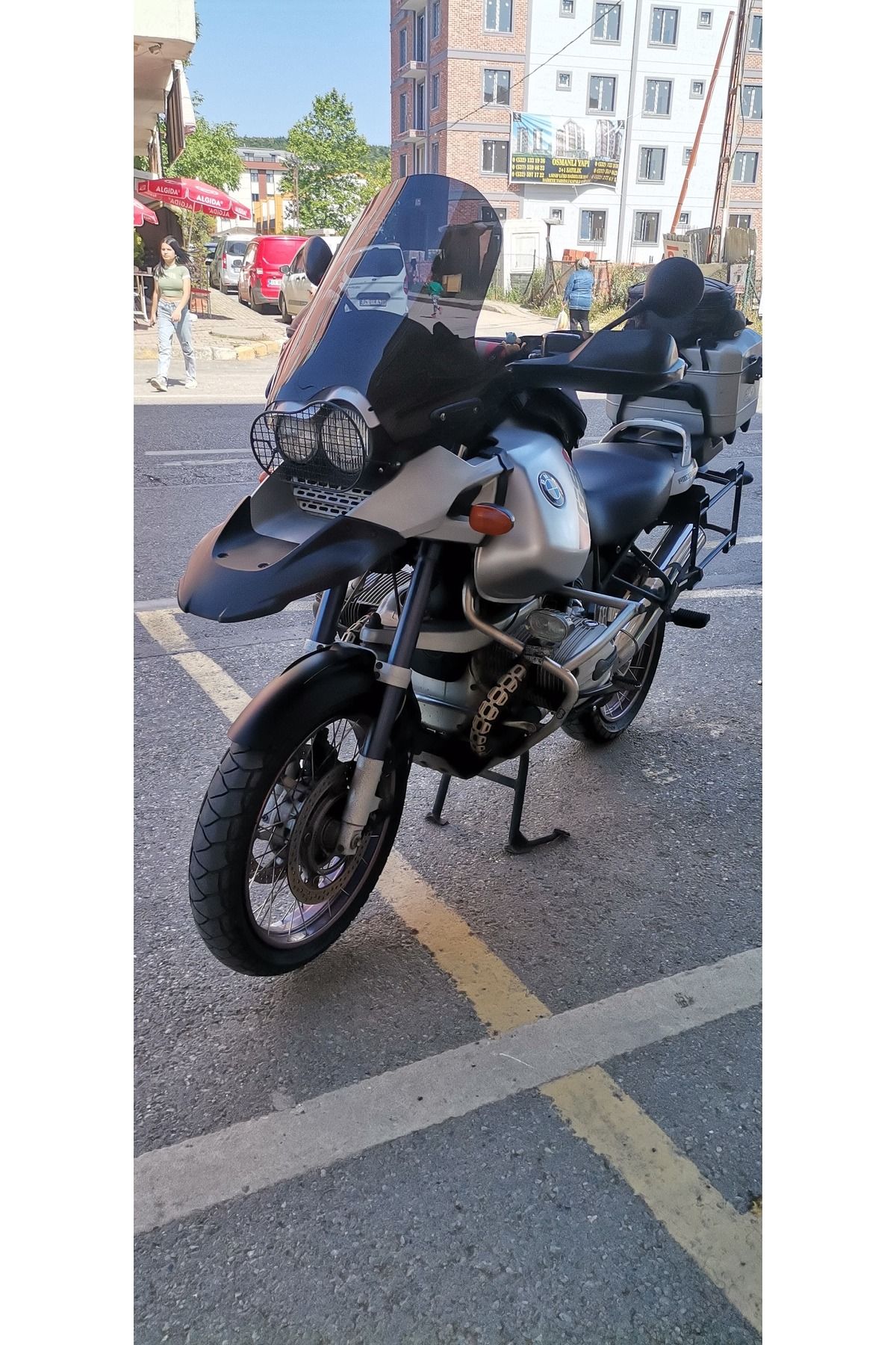 Bmw R 1150 ADV Siperlik Ön Cam 2002-2006 Model 52cm Füme Renkli 4mm