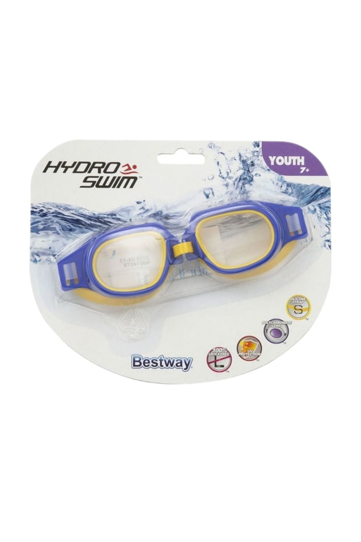 BESTWAY hydro swim yüzücü gözlüğü 7-14 yas mavi