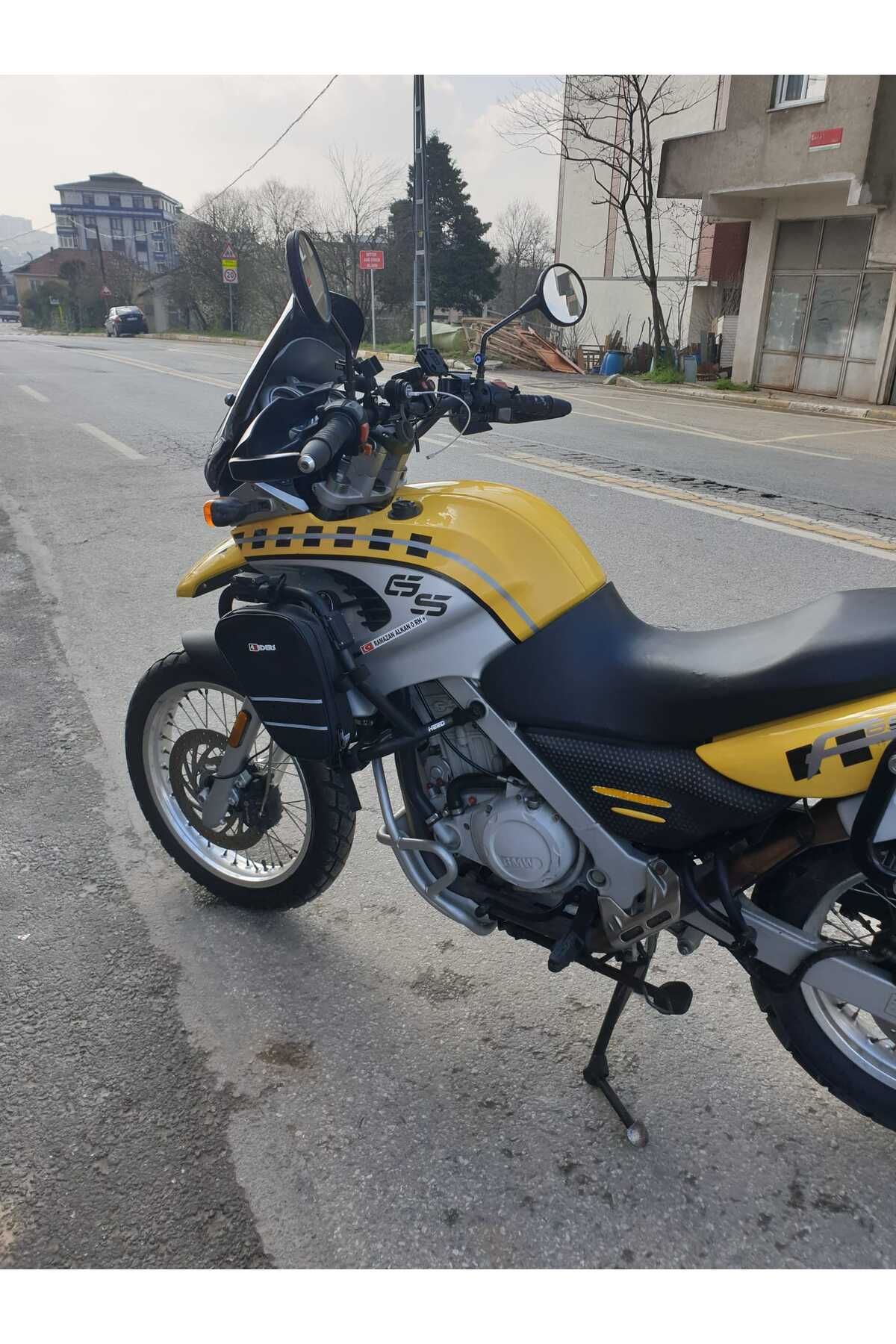 Bmw F650 GS Siperlik Ön Cam ( 3 Delikli ) 1999-2003 Model 35cm siyah Renkli 4mm