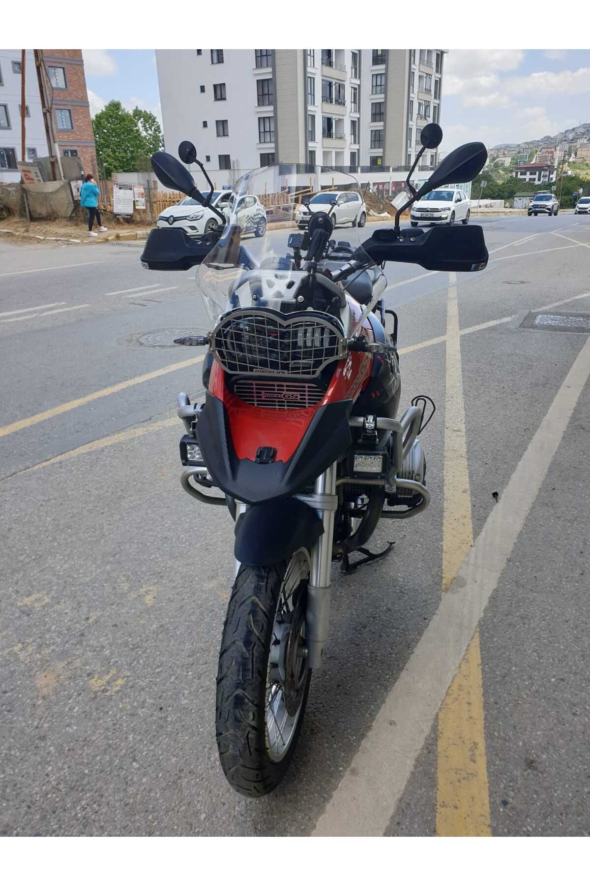 Bmw R 1200 GS Siperlik Ön Cam 2004-2012 Model 50cm Şeffaf Renkli 4mm UZUN CAM