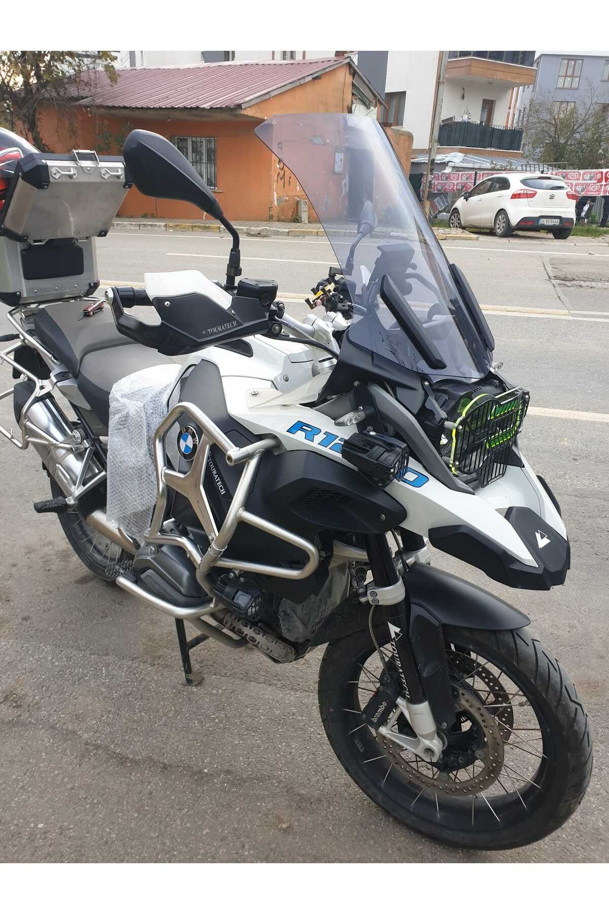 Bmw R 1200 1250 GS Siperlik Ön Cam 2013 2024 Model 52cm Füme Renkli 4mm