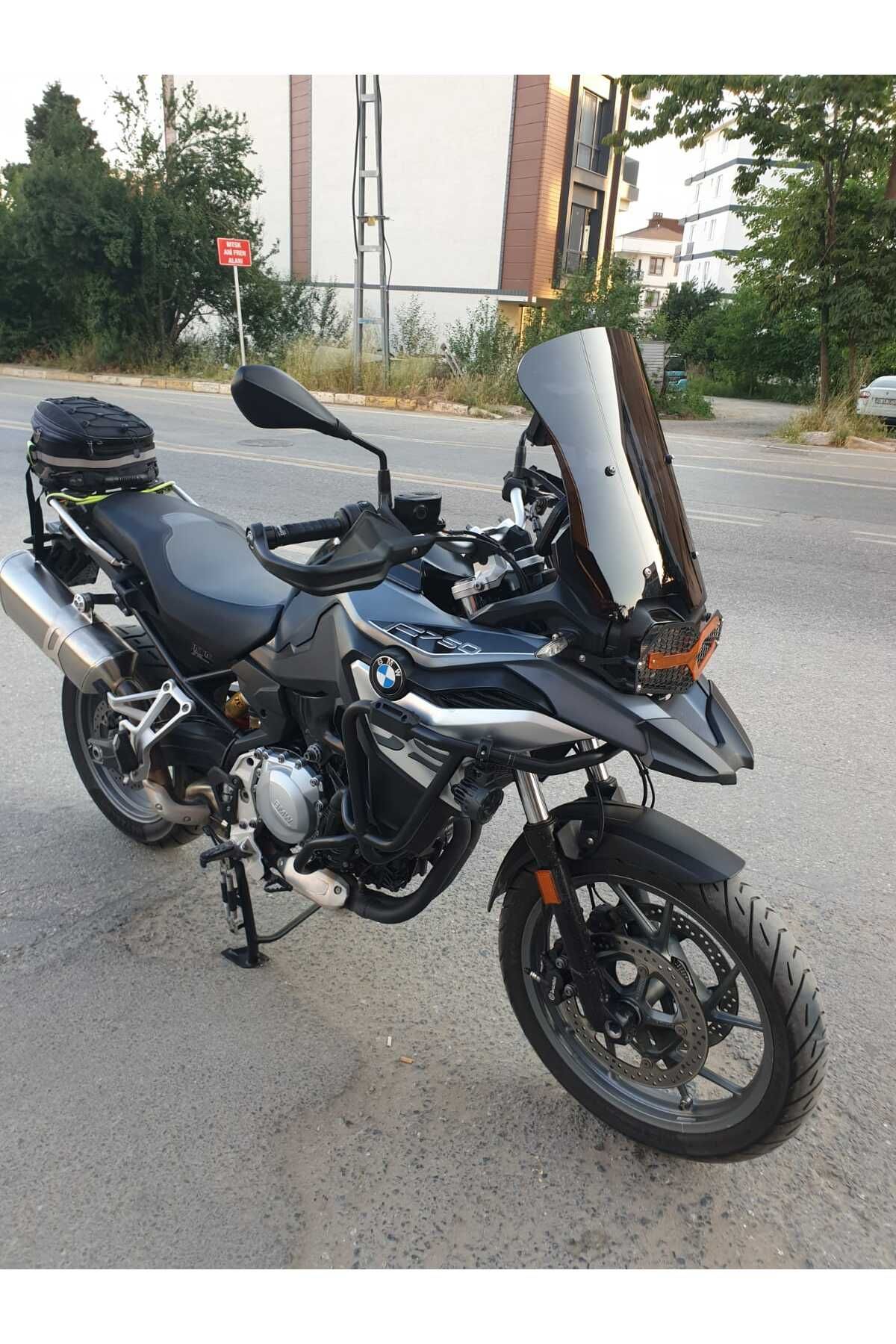 Bmw F750 Siperlik Ön Cam 2018-2023 Model 48cm Siyah Renkli 4mm