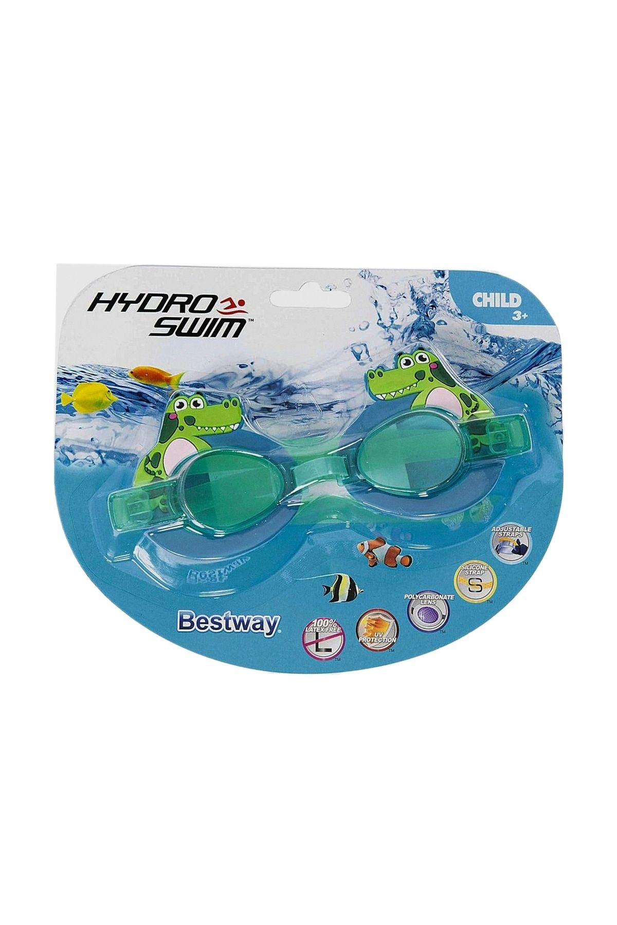 BESTWAY figürlü hydro swim yüzücü gözlüğü 3-6 yas