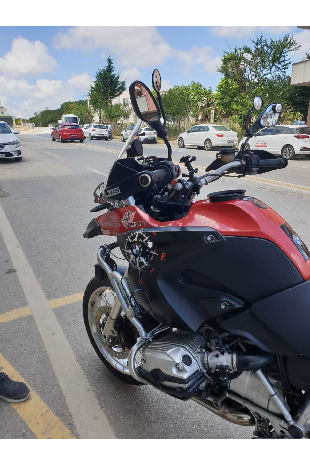 Bmw R 1200 GS Siperlik Ön Cam 2004-2012 Model 50cm Şeffaf Renkli 4mm UZUN CAM