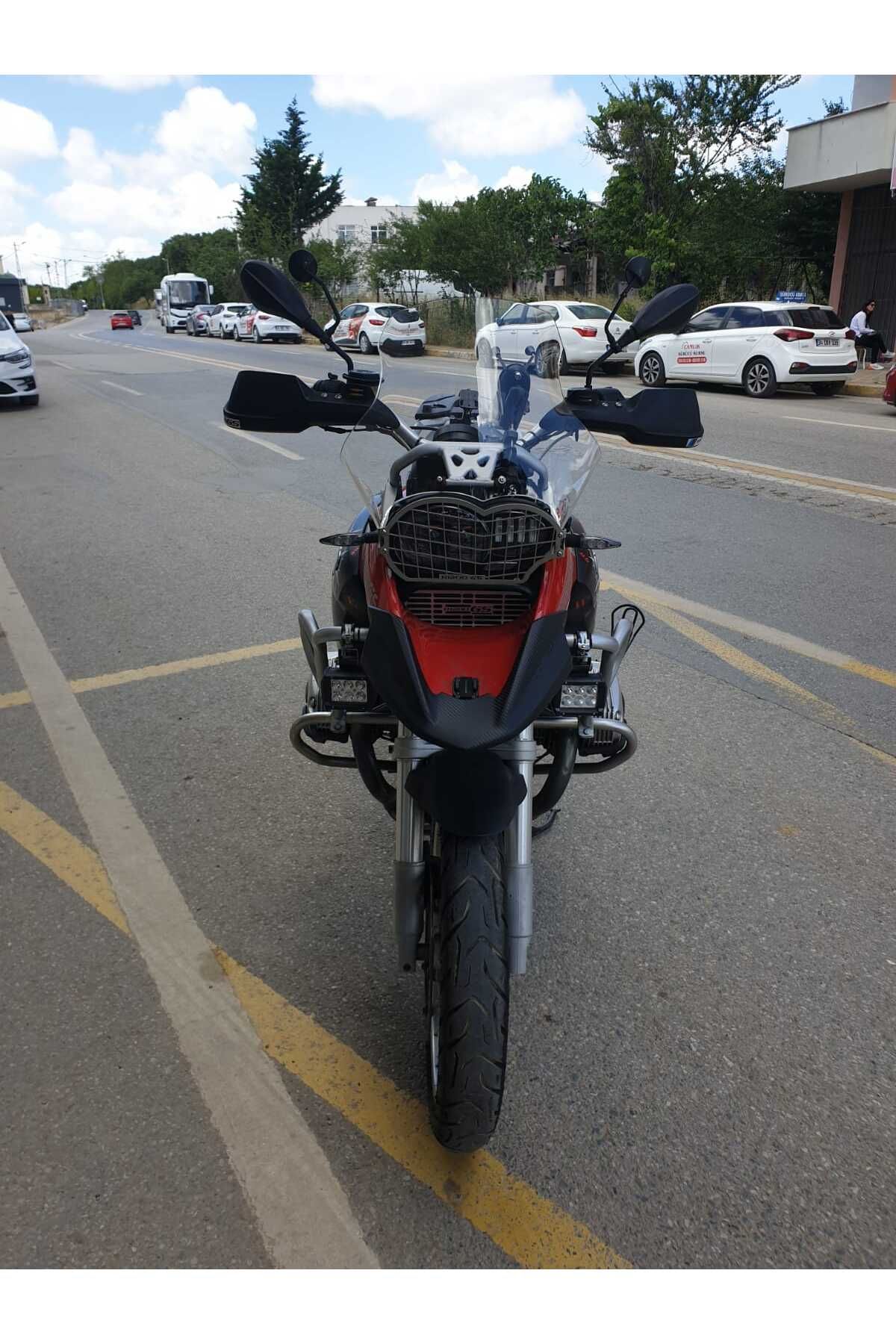 Bmw R 1200 GS Siperlik Ön Cam 2004-2012 Model 50cm Şeffaf Renkli 4mm UZUN CAM