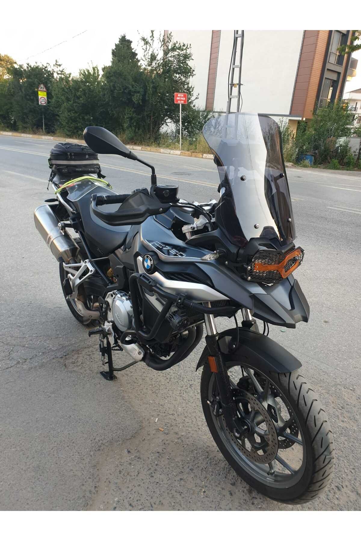 Bmw F750 Siperlik Ön Cam 2018-2023 Model 48cm Füme Renkli 4mm