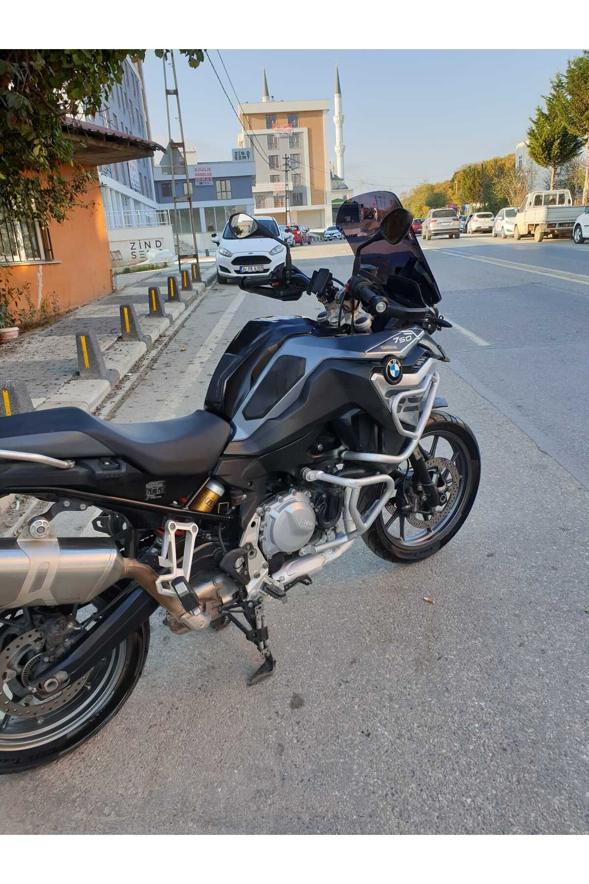 Bmw F750 850 Sport Siperlik Ön Cam 2018-2025 Model 44cm Şeffaf Renkli 4mm