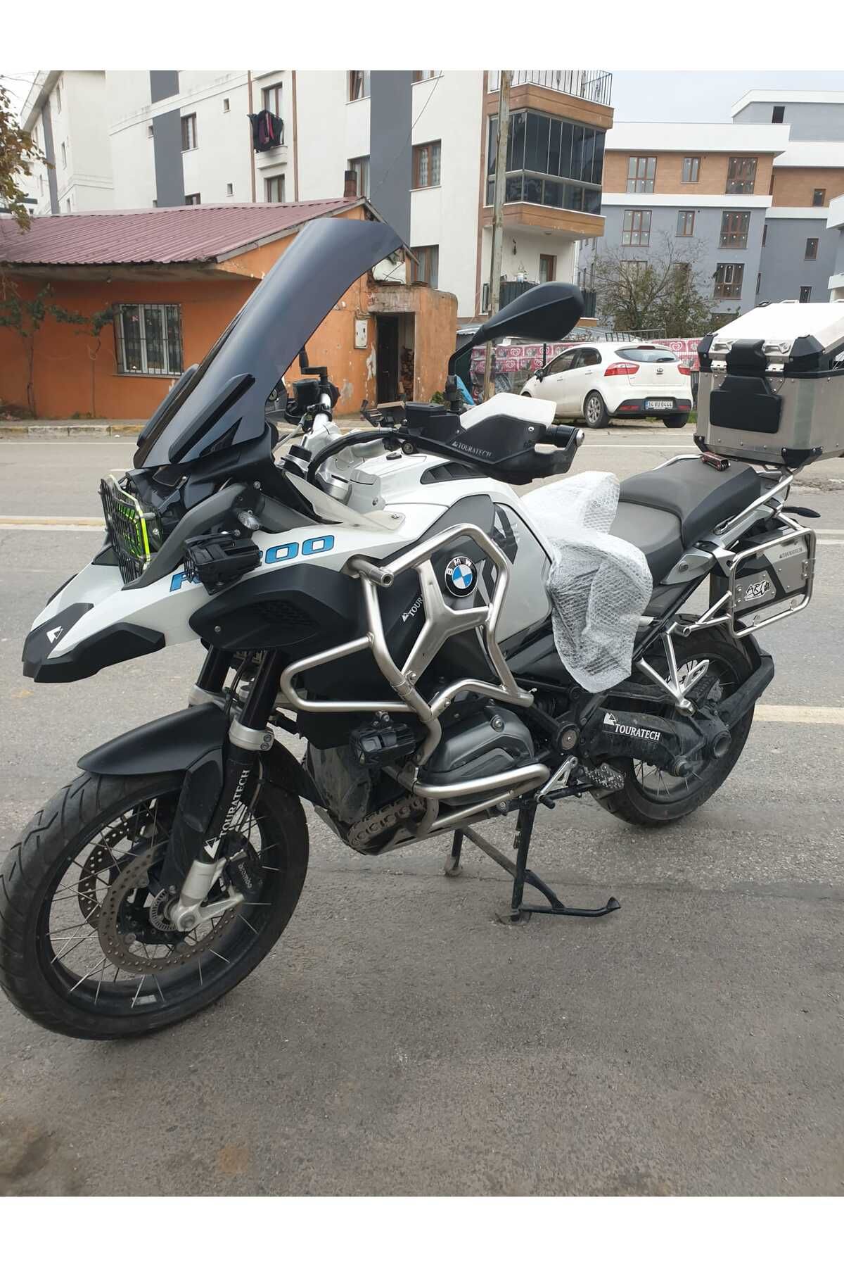 Bmw R 1200 1250 GS Siperlik Ön Cam 2013 2024 Model 52cm Siyah Renkli 4mm