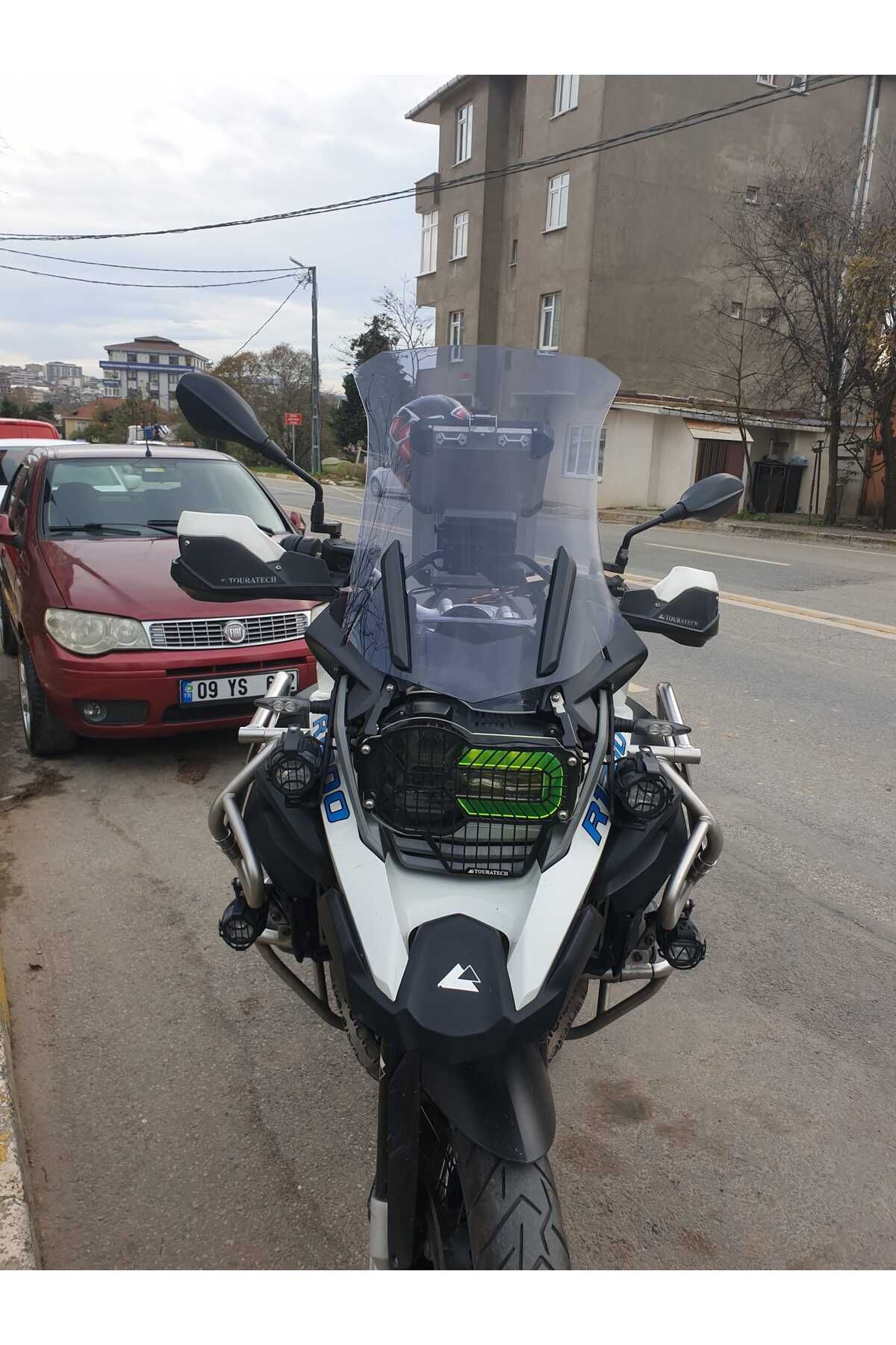 Bmw R 1200 1250 GS Siperlik Ön Cam 2013 2024 Model 52cm Füme Renkli 4mm