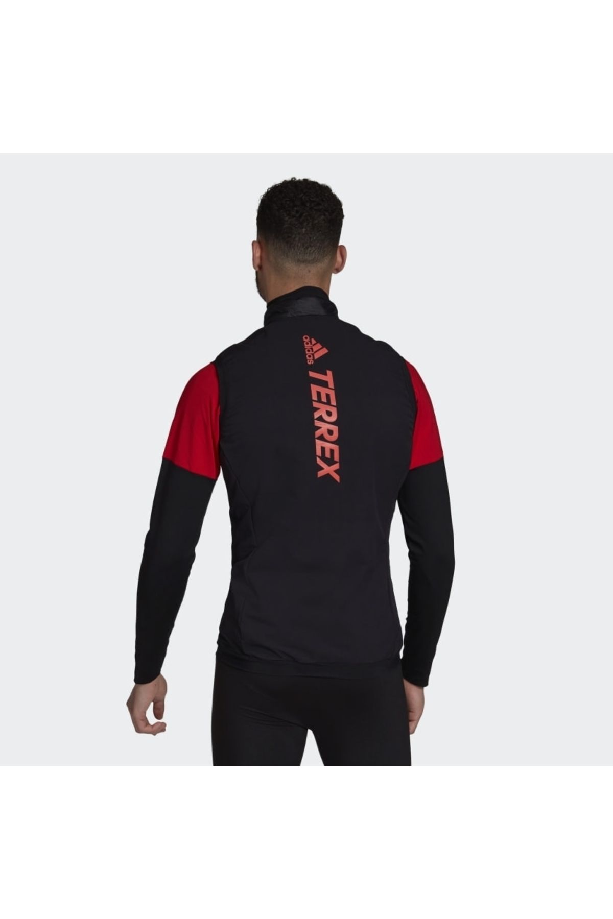 adidas-Vest adidas Terrex Primaloft Hybrid, Black, Men 4