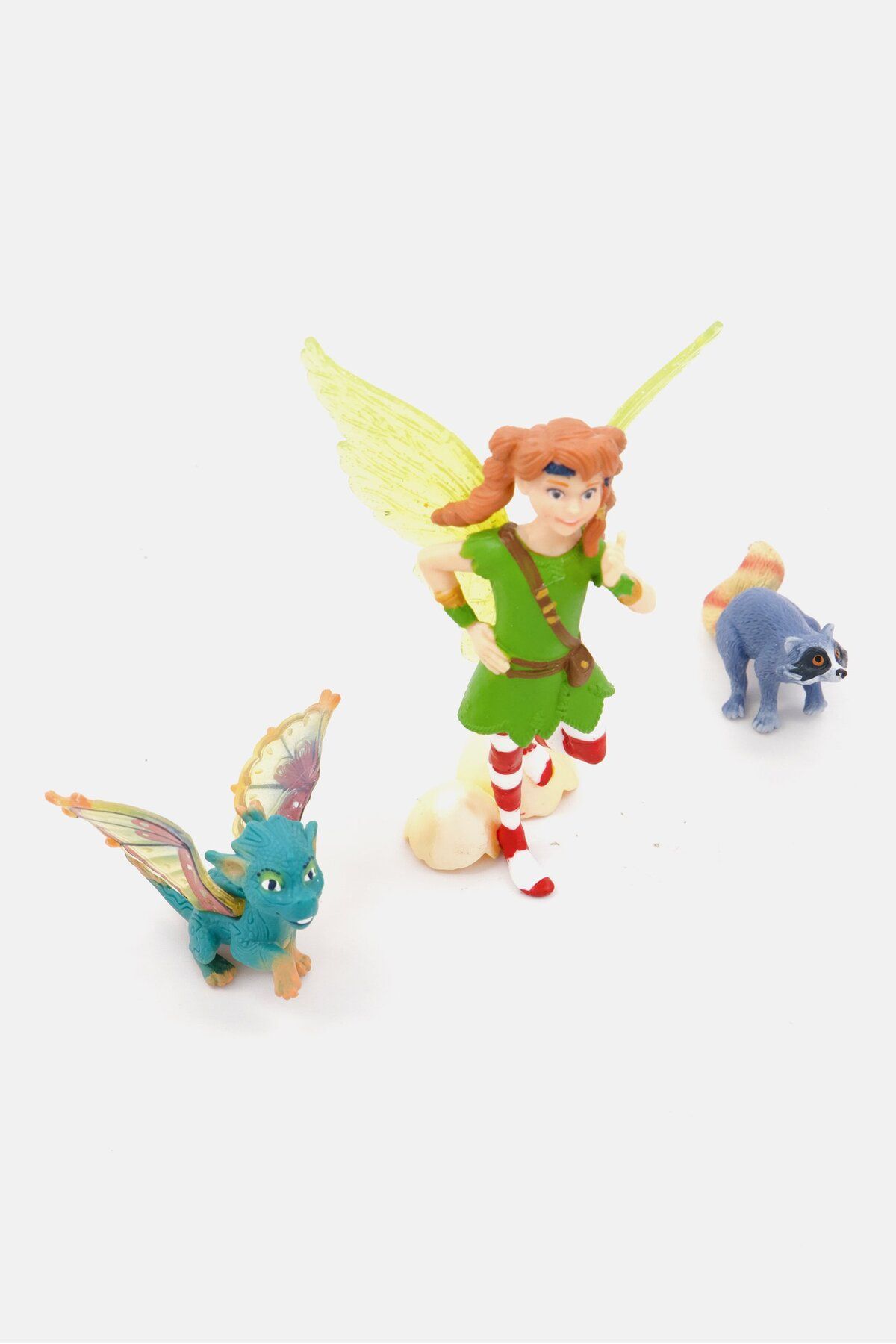 SCHLEICH-Movie Marween With Nugur And Piuh Toy Figure Set, Green Combo 5
