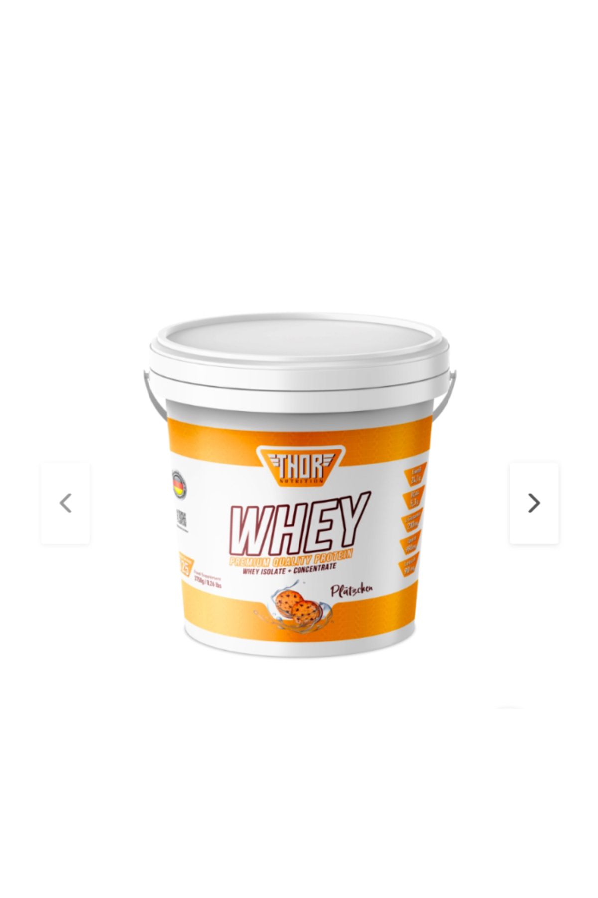 THOR WHEY Protein tozu 3.75 kg - 125 servis