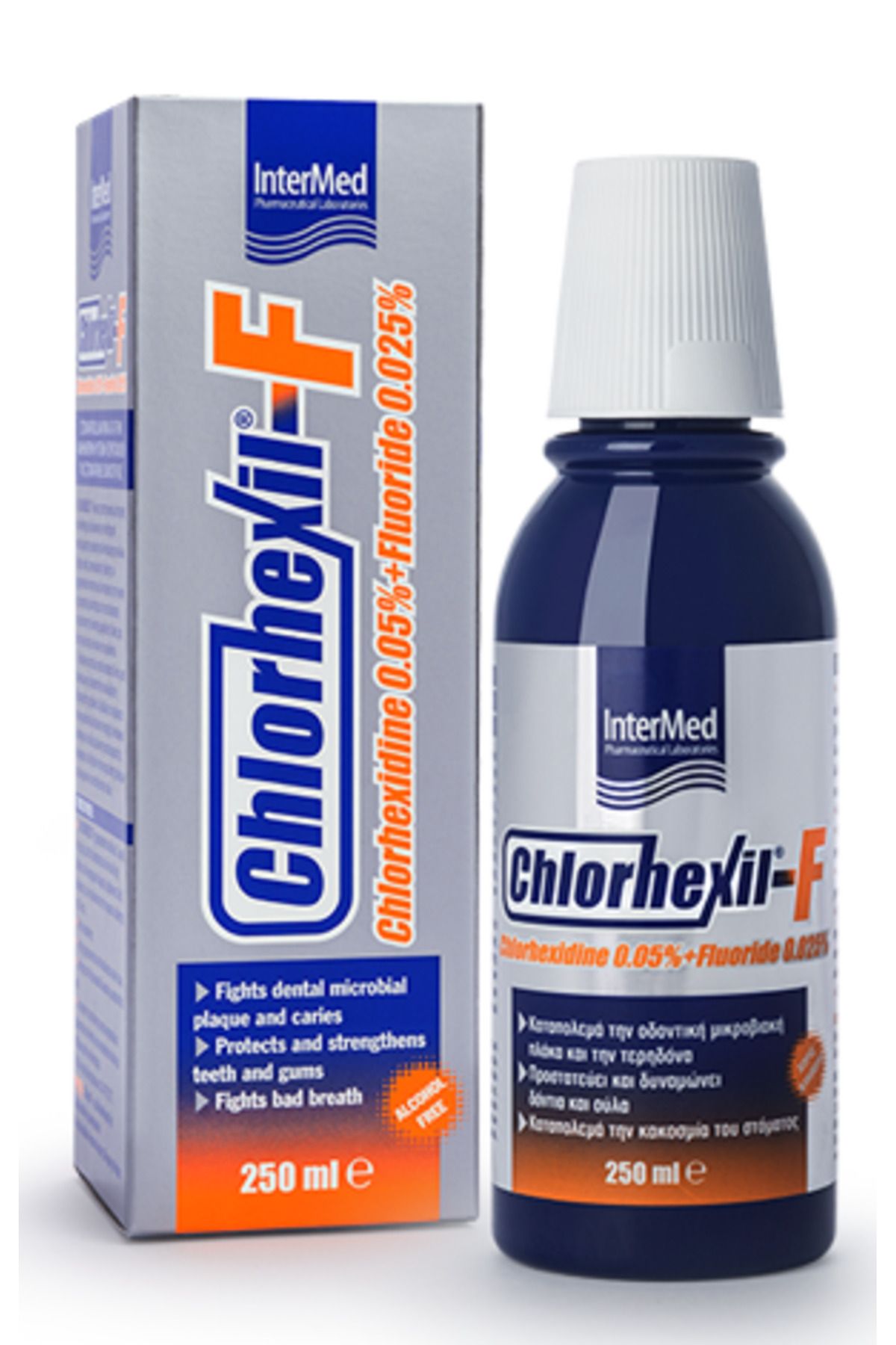 İNTERMED-Chlorhexil F Mouthwash 250 Ml 1