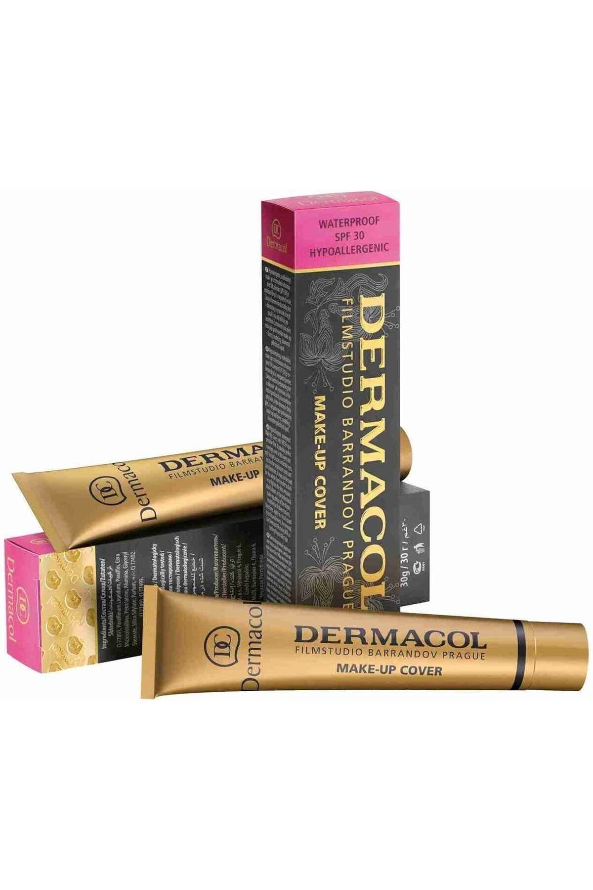 Dermacol-- Long-lasting waterproof full coverage liquid foundation For oily skin, 218 SPF30 2