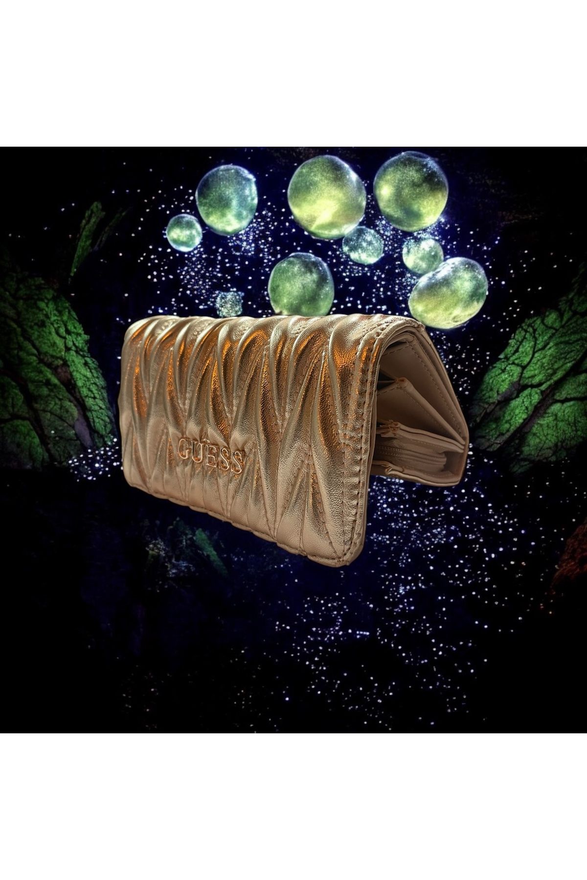 Guess-Kirkwall Slg Gold Wallet 3