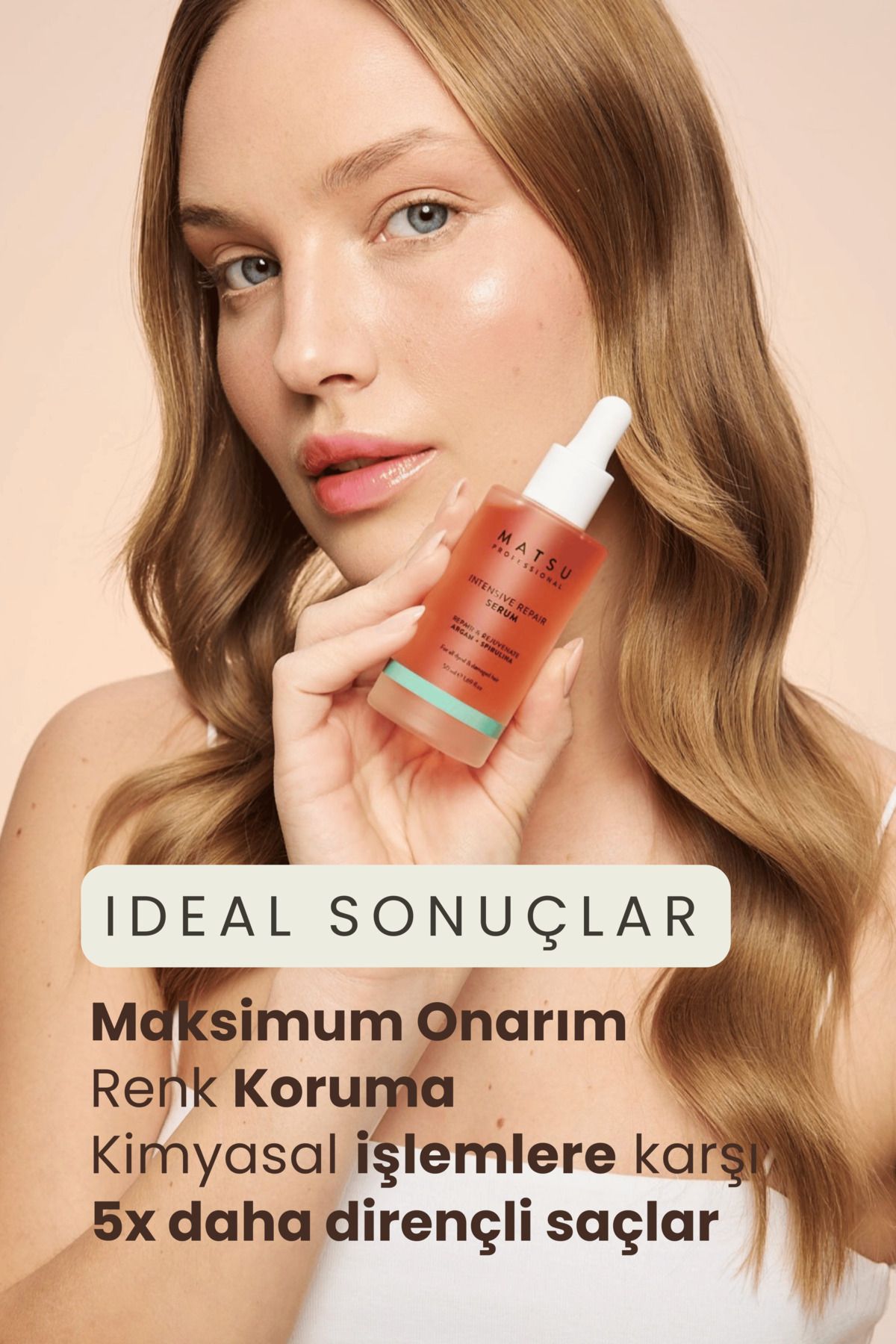 MATSU Intensive Repair Yıpranmış Saçlar Için Yoğun Bakım Saç Serumu 50ml-2