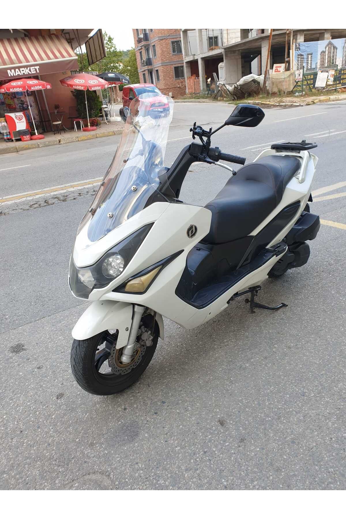 Daelim S3 Advance Siperlik Ön Cam 2010-2018 Model 77cm Şeffaf Renkli 4mm