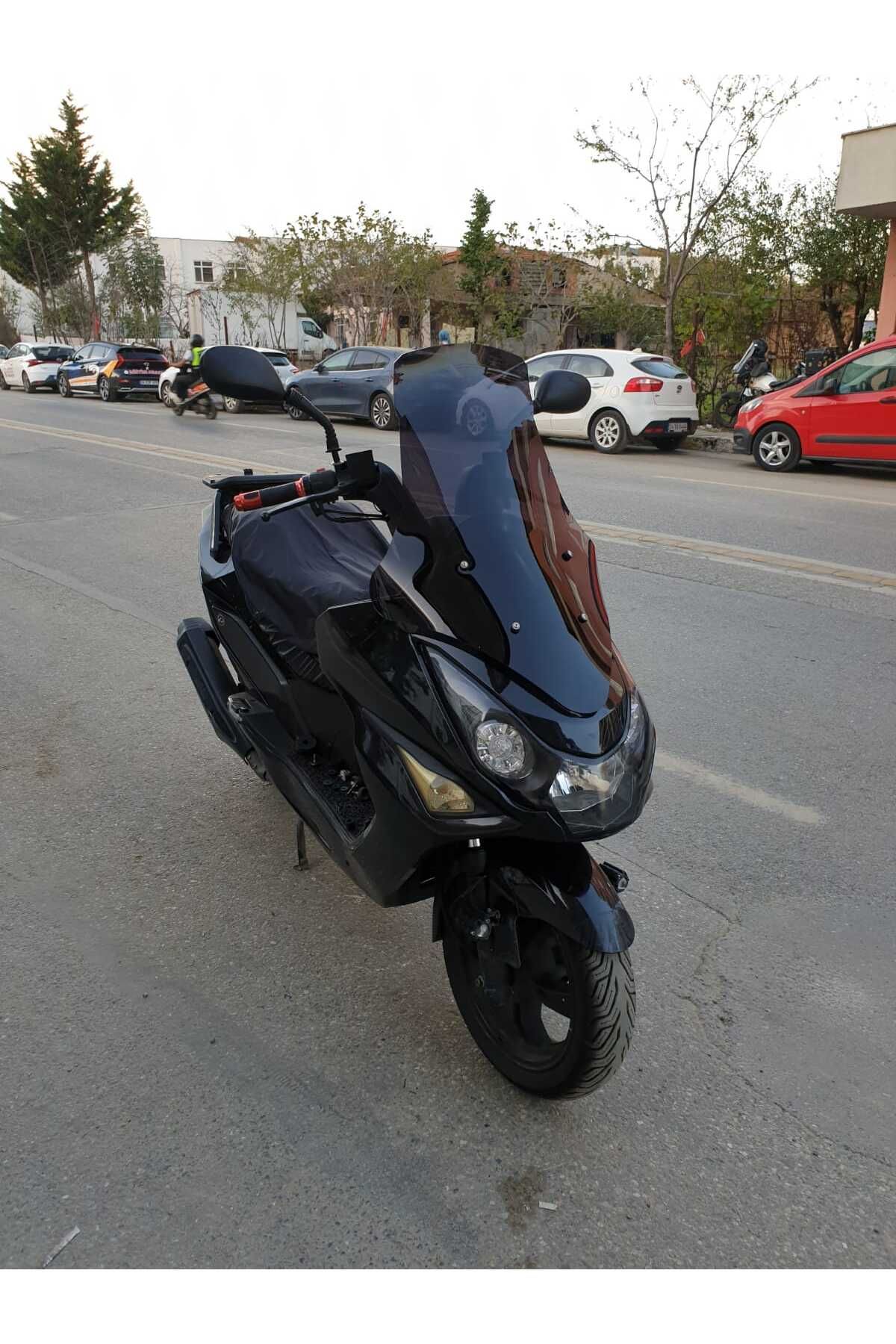 Daelim S3 Advance Siperlik Ön Cam 2010-2018 Model 77cm Siyah Renkli 4mm
