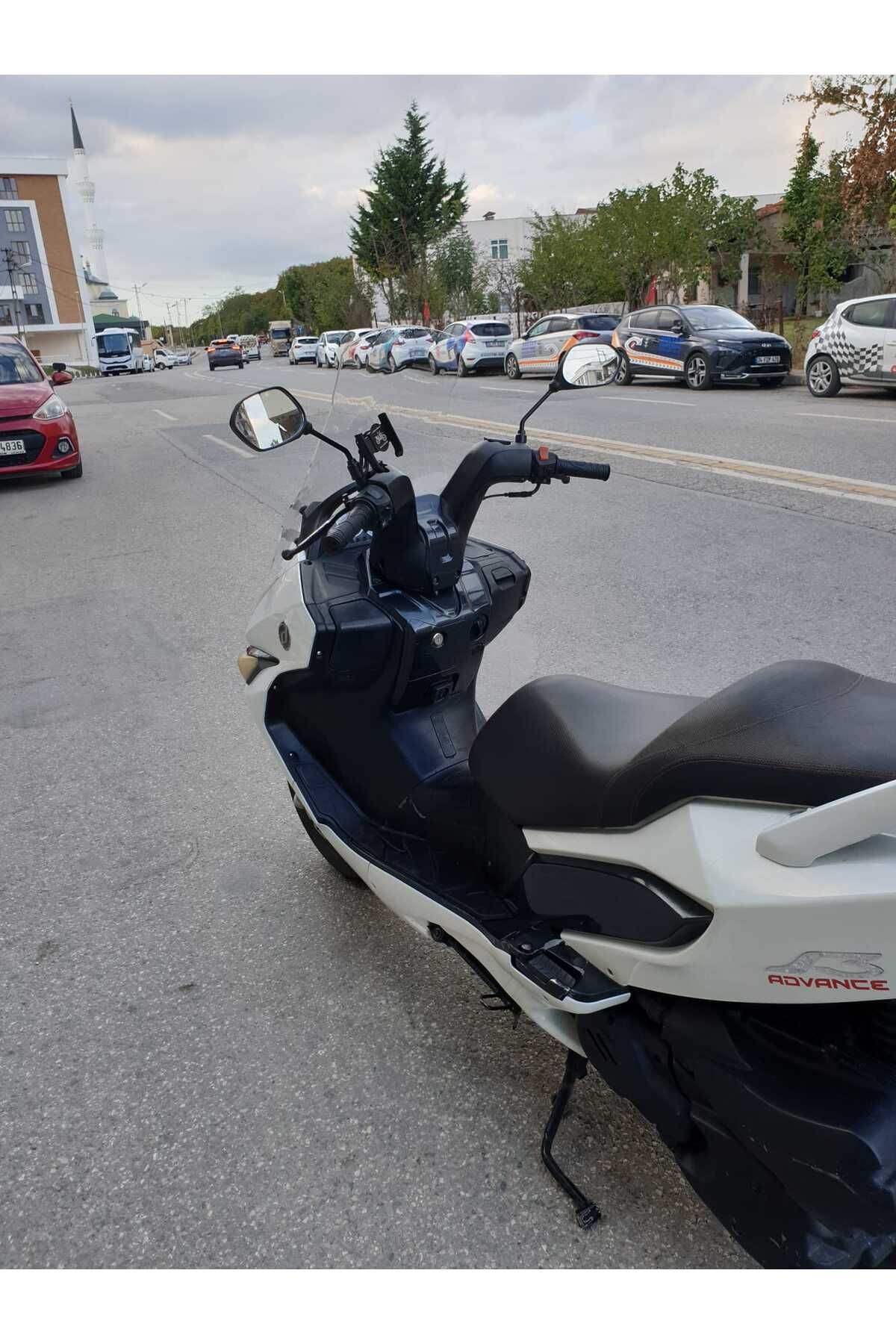 Daelim S3 Advance Siperlik Ön Cam 2010-2018 Model 77cm Şeffaf Renkli 4mm