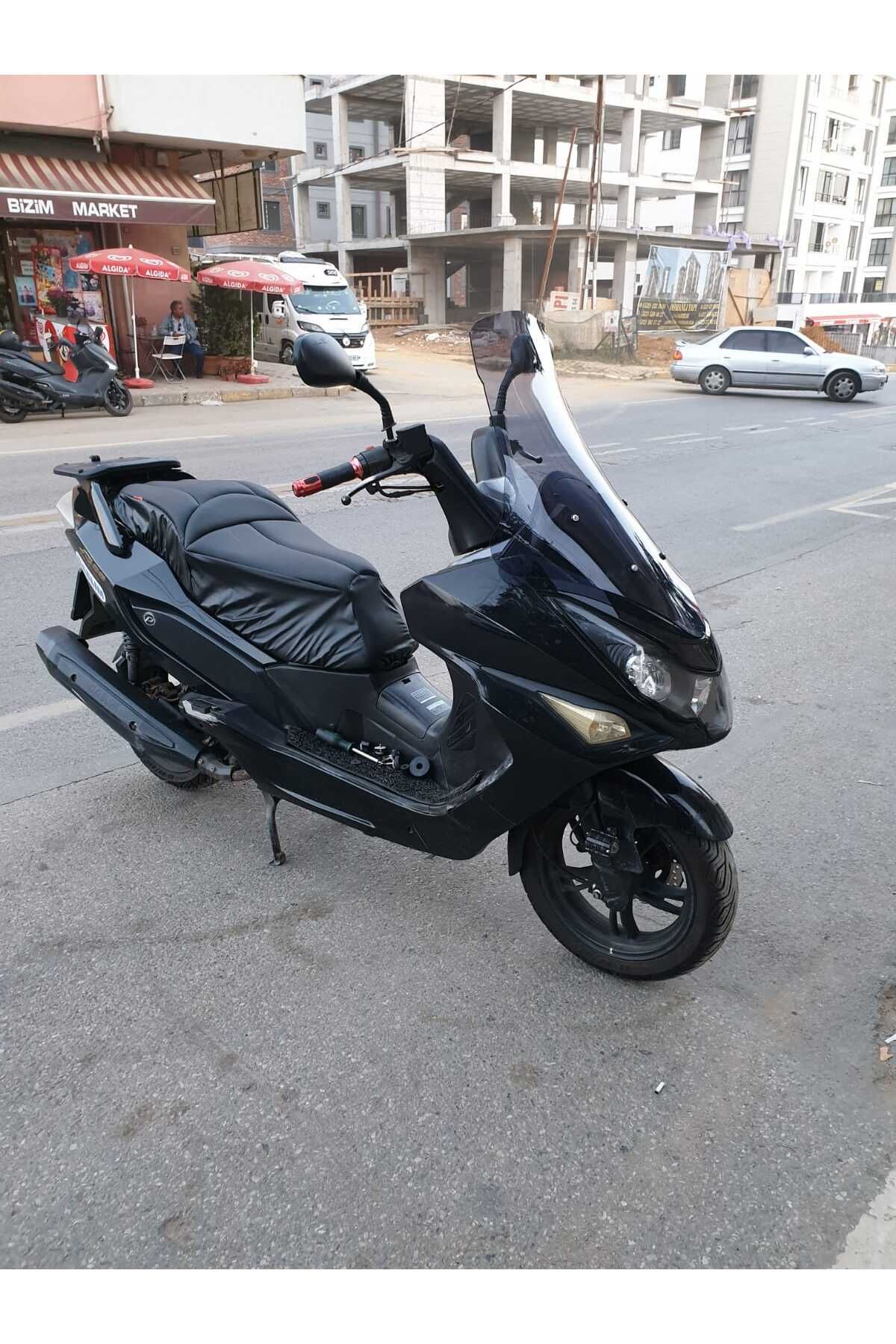 Daelim S3 Advance Siperlik Ön Cam 2010-2018 Model 77cm Füme Renkli 4mm