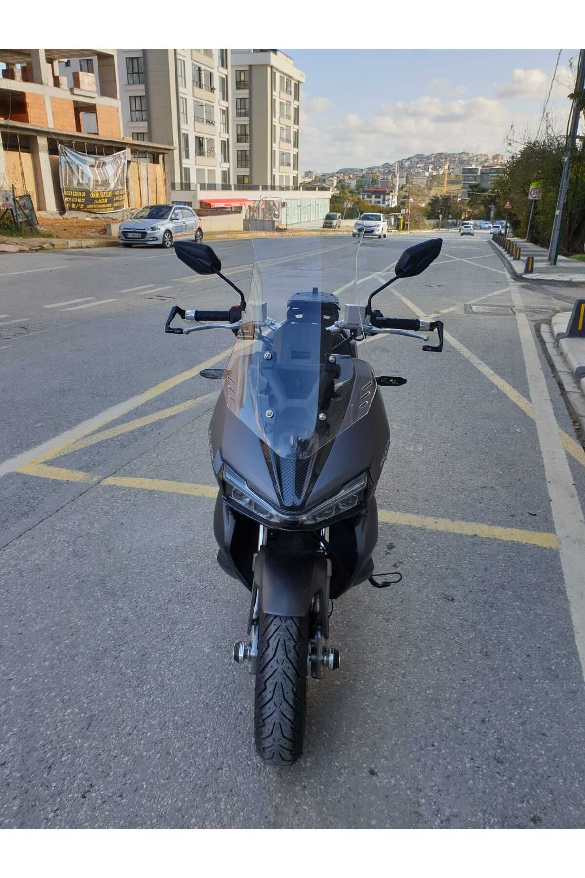 Falcon Trex 188 Siperlik Ön Cam 2022-2025 Model 75cm Şeffaf Renkli 4mm UZUN CAM